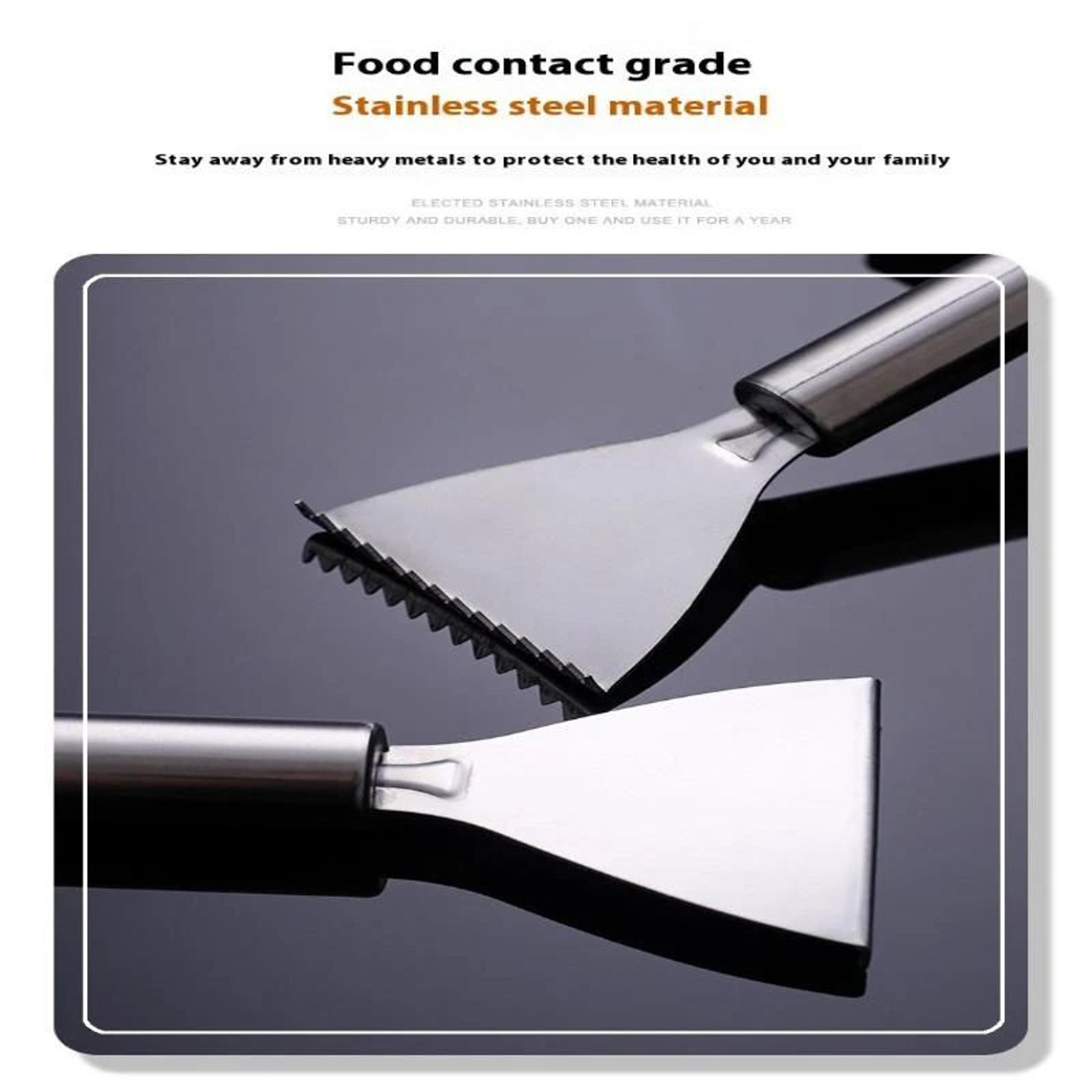 Stainless Steel Fish Scales Scraper Cleaning Tweezers Peeler Removal Gadget Tool For Kitchen 1