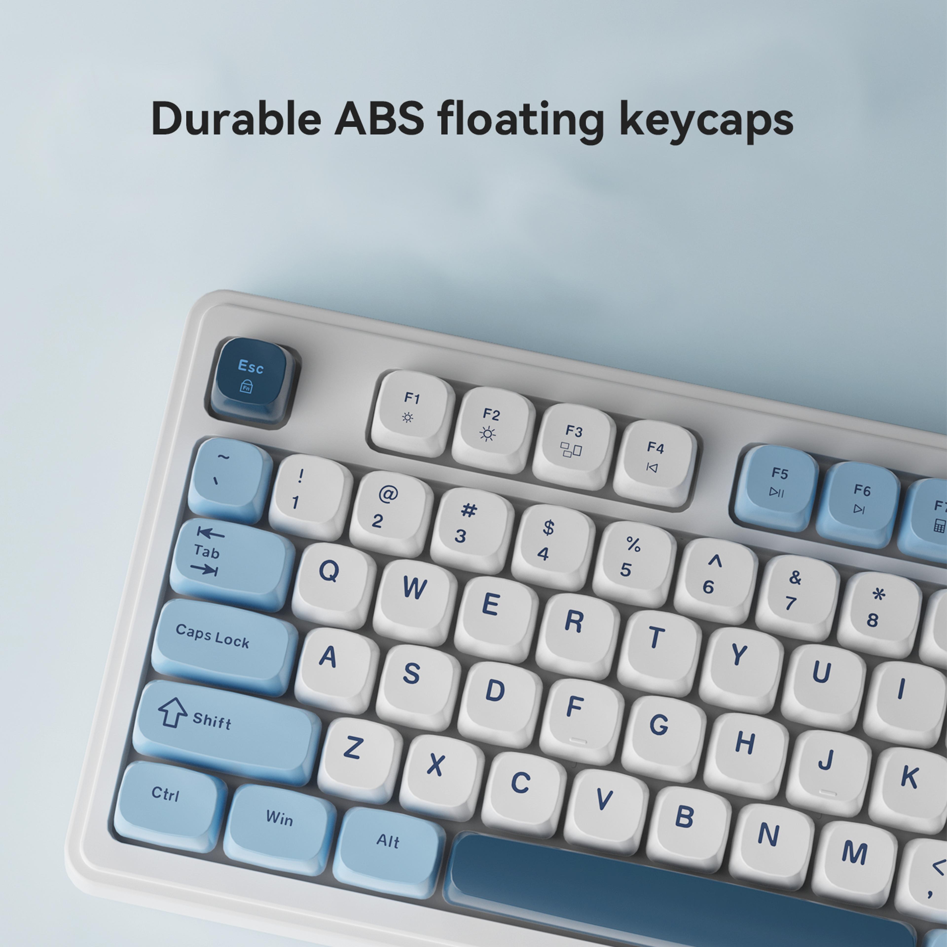 Long Battery Life Mechanical Feel RGB Wired Keyboard With Ergonomics 4