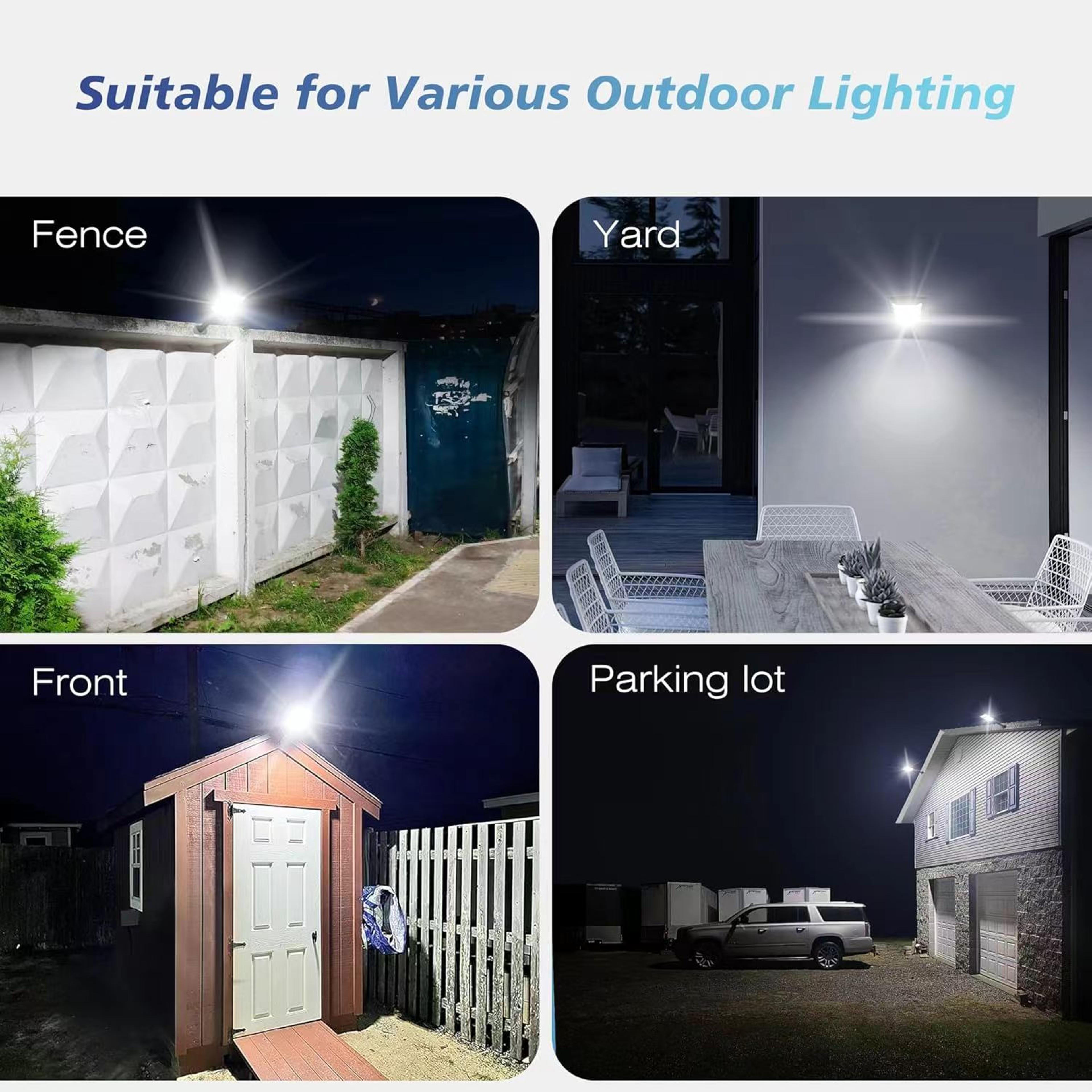 LED Outdoor Solar Street Light Commercial Dusk To Dawn Waterproof 7