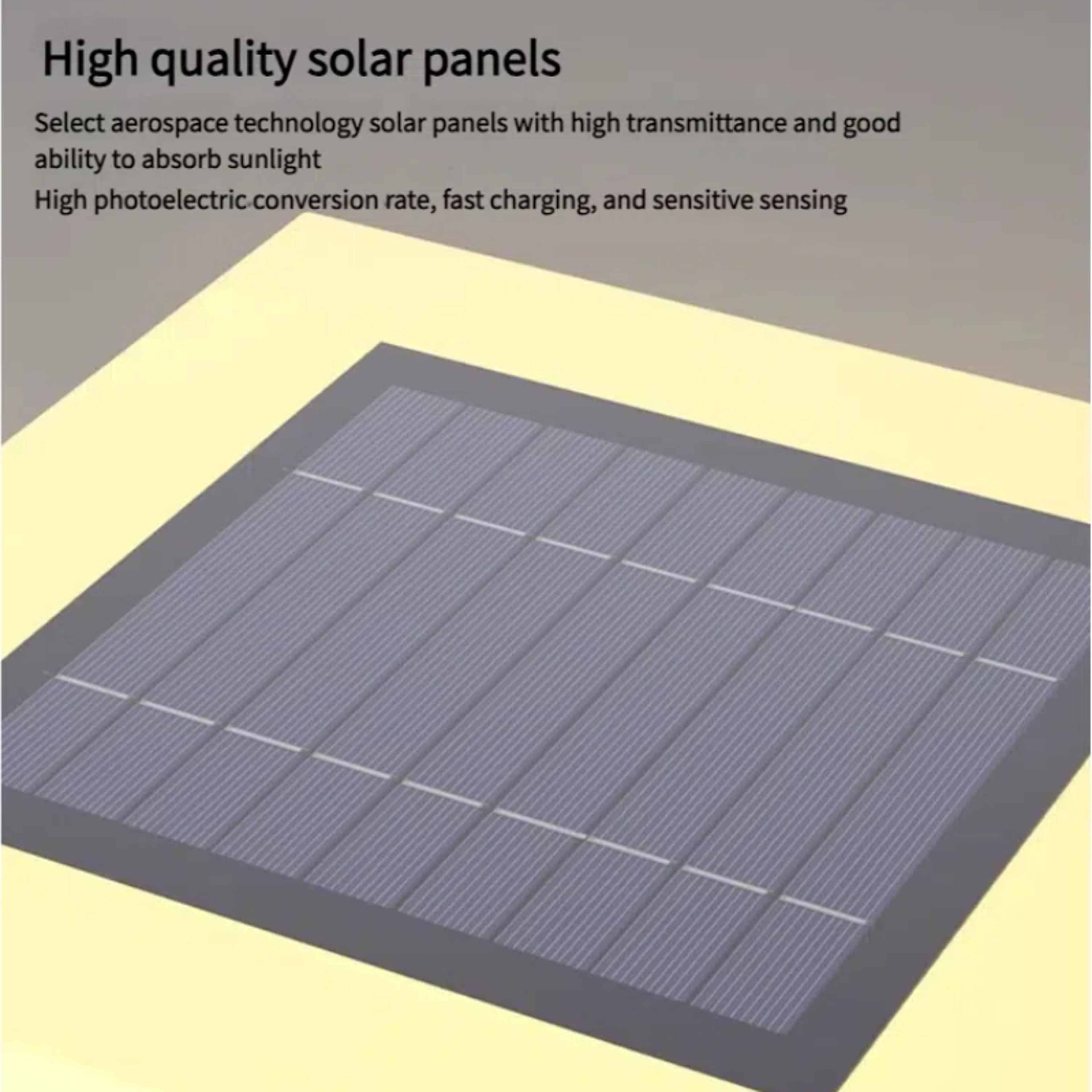 Waterproof Solar Light For Yard Patio Pathway And Door Post Modern Courtyard Pillar Light 4