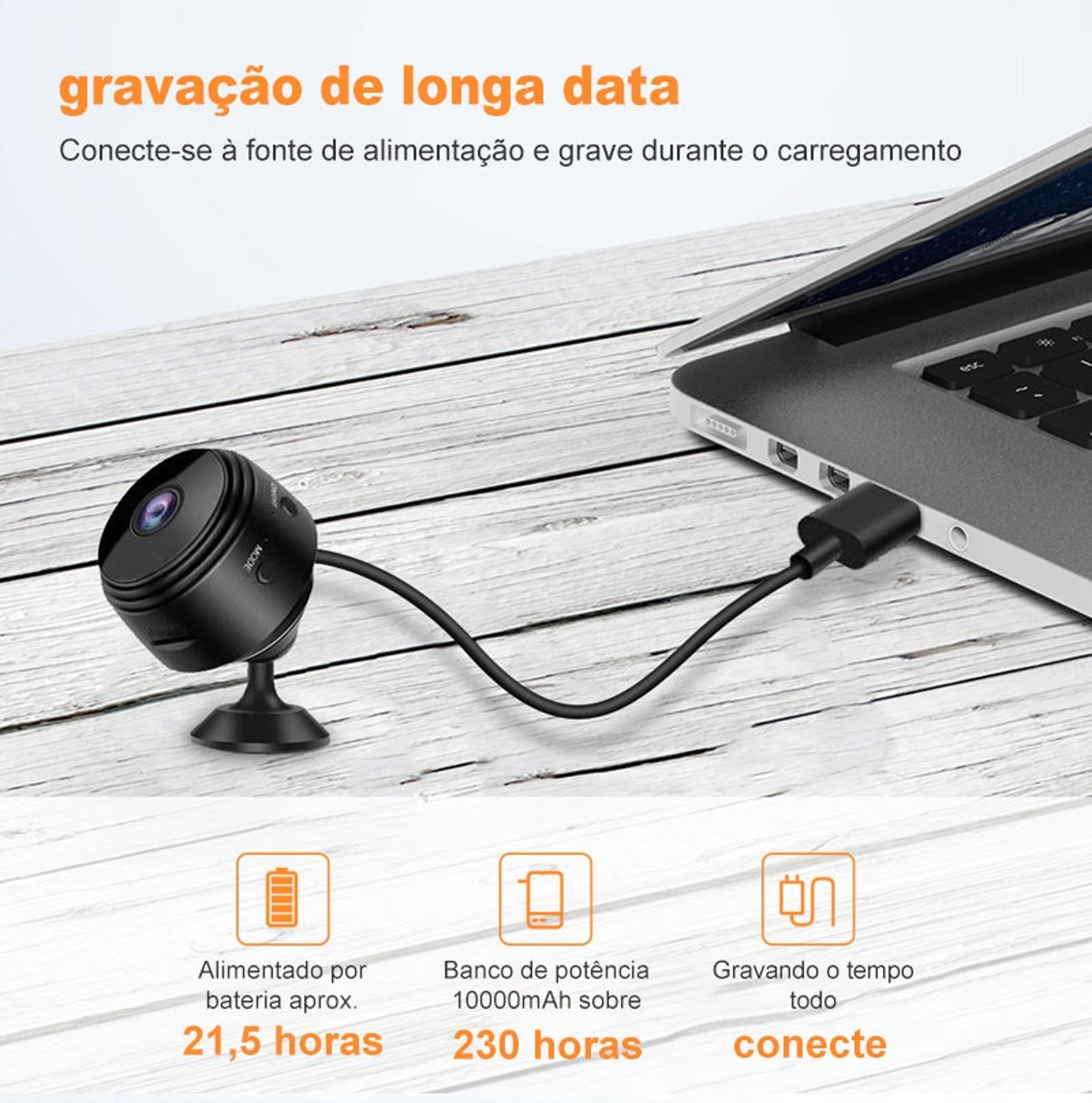 Mini Camera WiFi Wireless Monitoring Remote Video Surveillance Smart Home Security Protection Camco 3