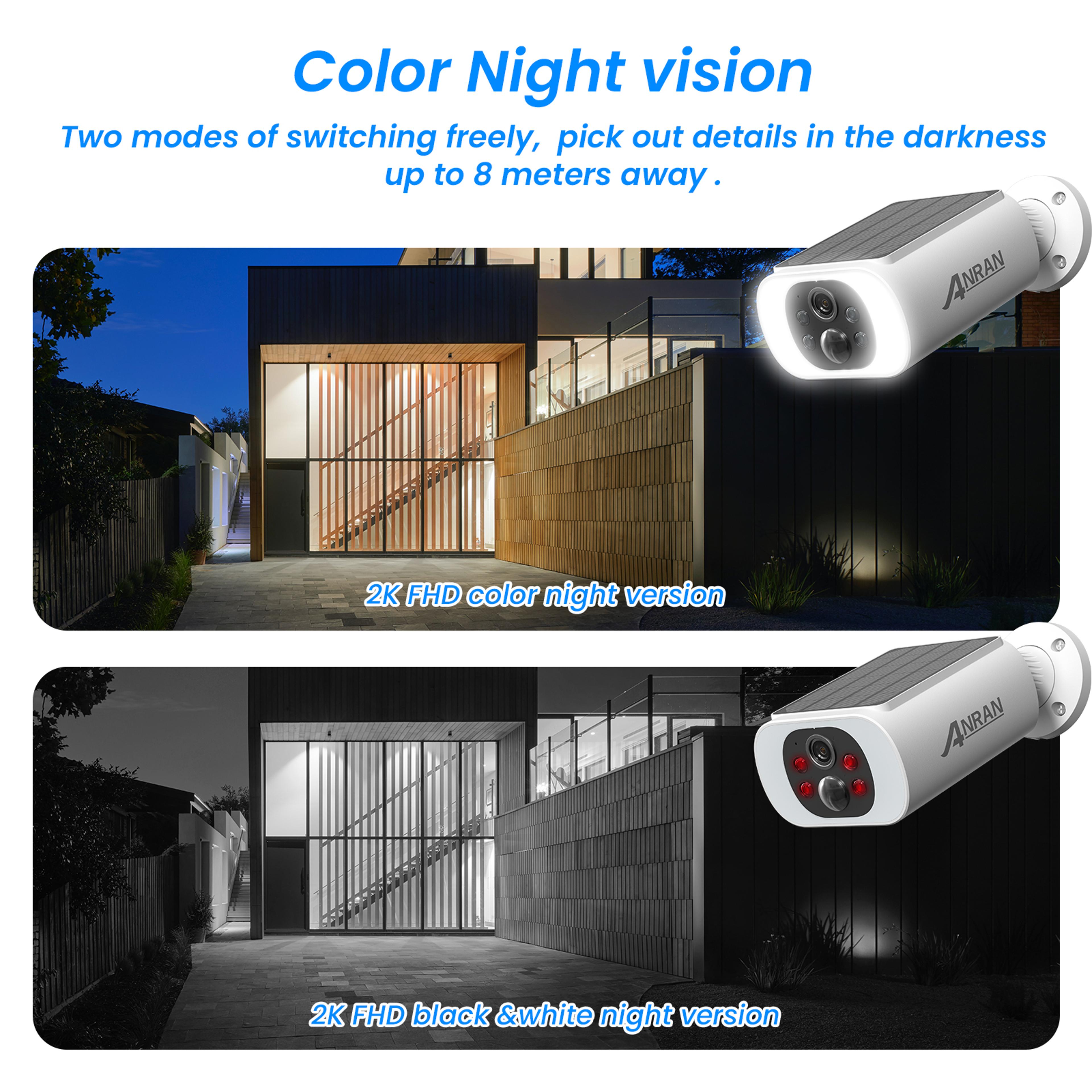 Solar Security Camera Outdoor Wireless Camera With WIFI BatteryPowered Camera 4