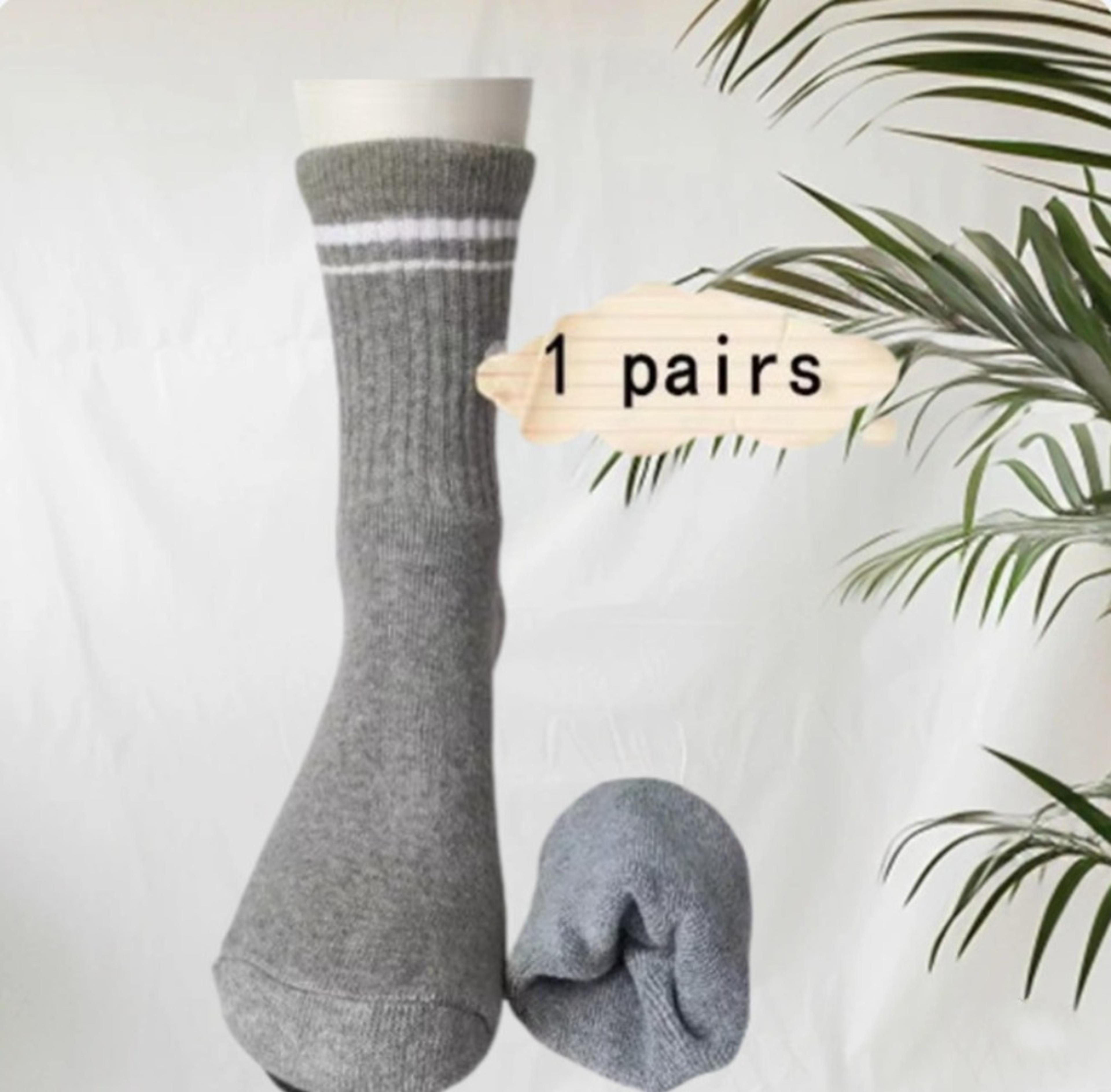 Retro Cotton Yoga Sports Sock For Women Pilates Fitness Sock Medium Long Yoga Sock Four Seasons Soc 1