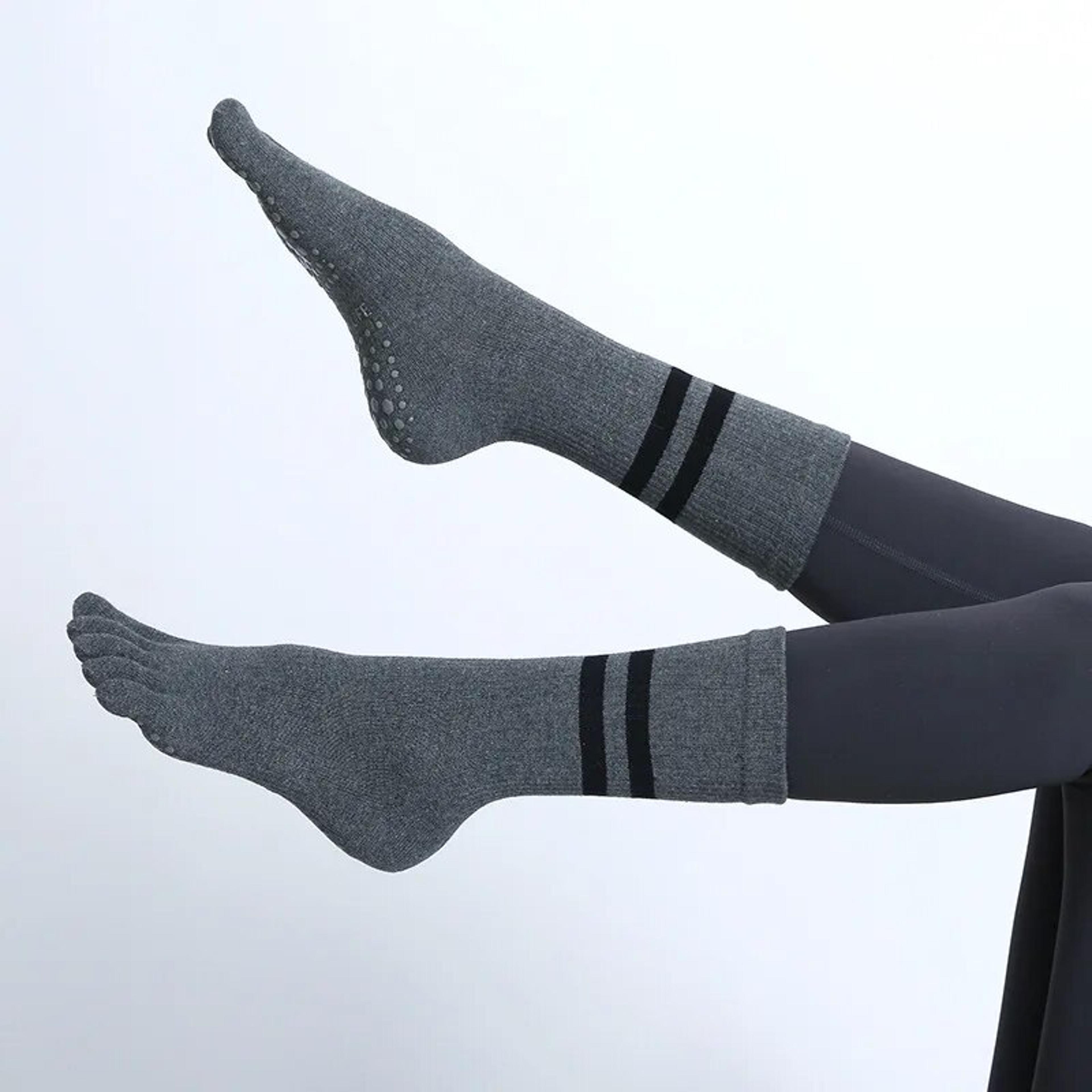 NonSlip Yoga Socks For Women Breathable Pilates Cotton Socks Fitness Dance Ballet Socks Floor Socks 4