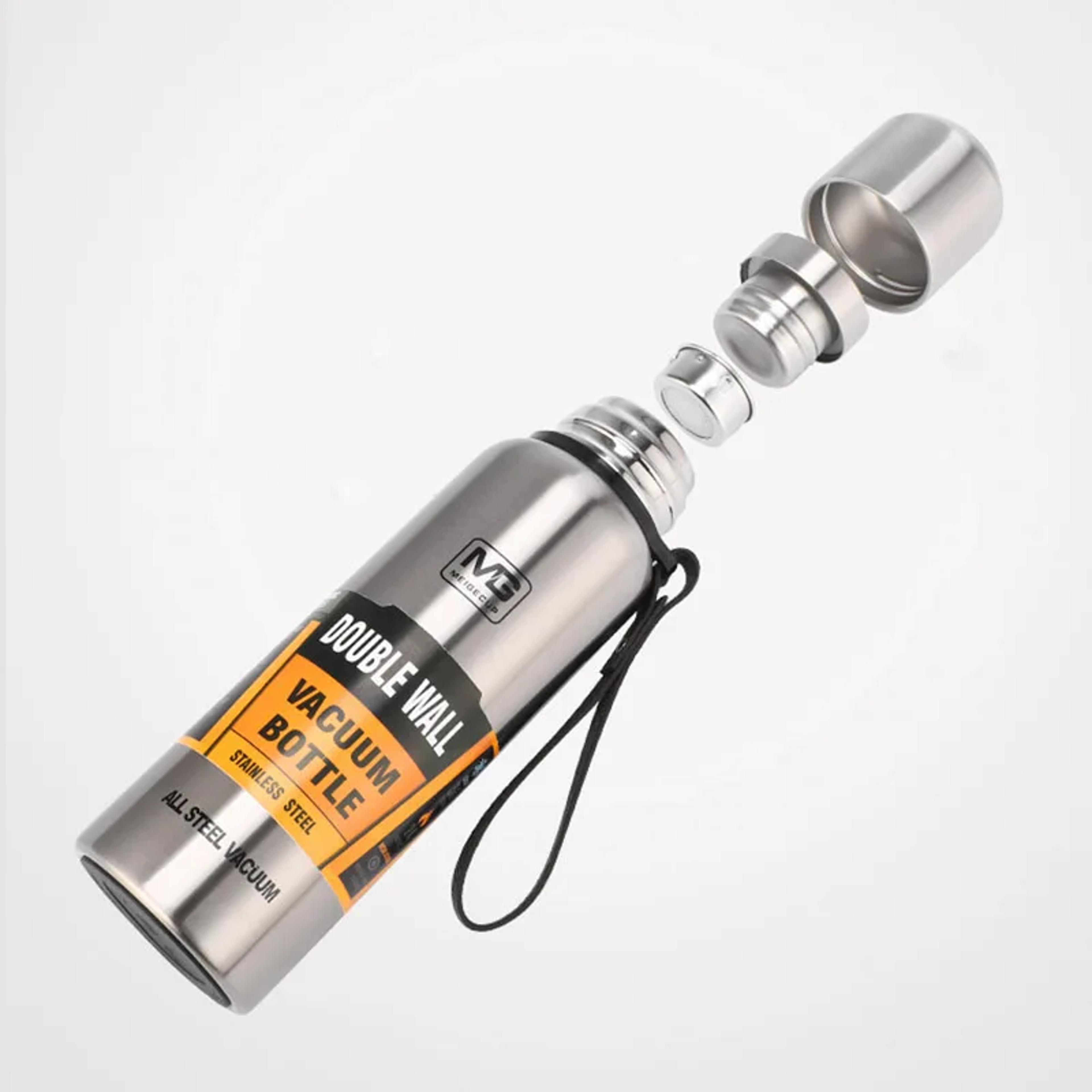 Large Capacity Vacuum Flask Insulated Tumbler With Rope Stainless Steel Thermos Bottle For Tea Drin
