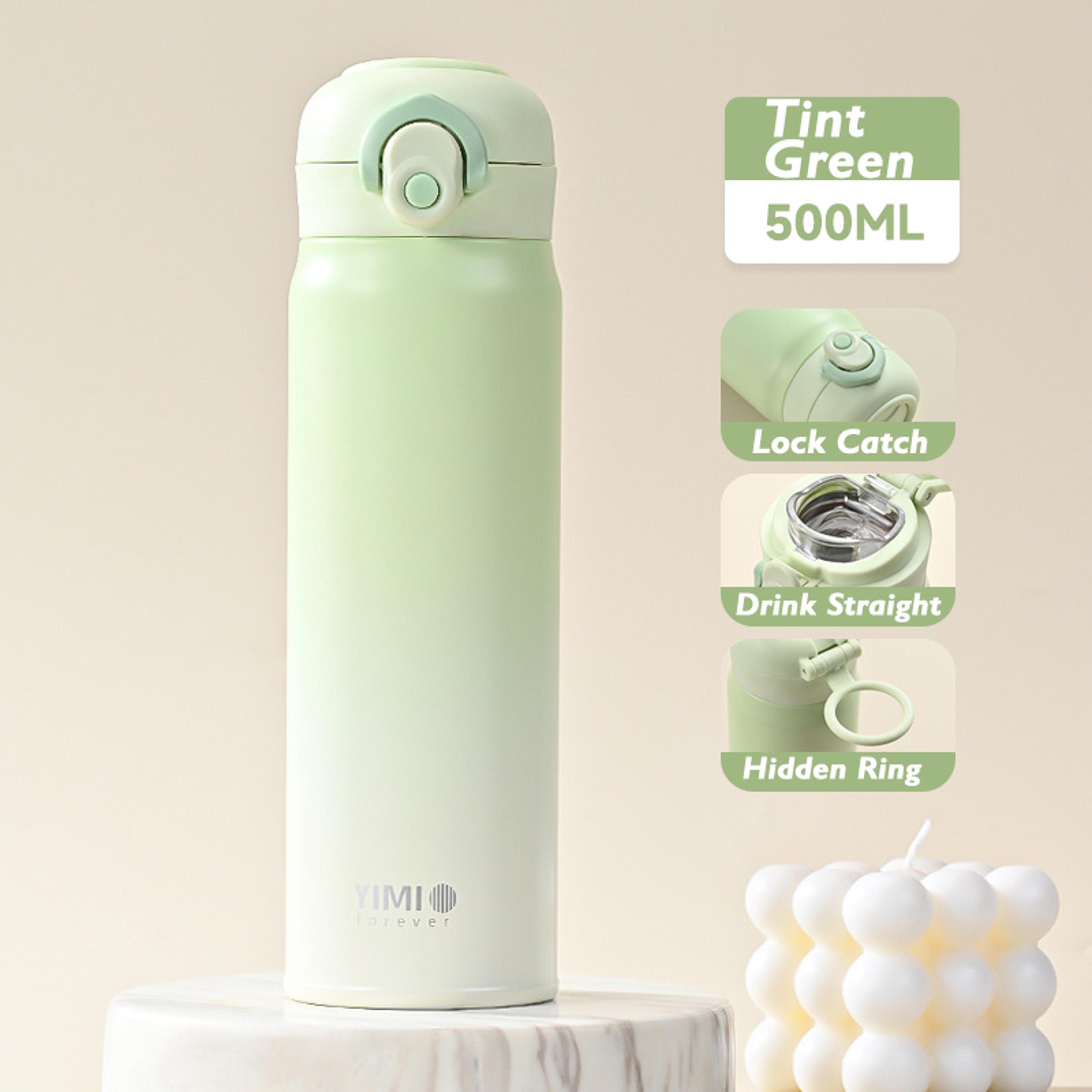 Vacuum Insulated Stainless Steel Thermos Portable Tumbler Thermal Water Bottle Coffee Cup Large Cap 3