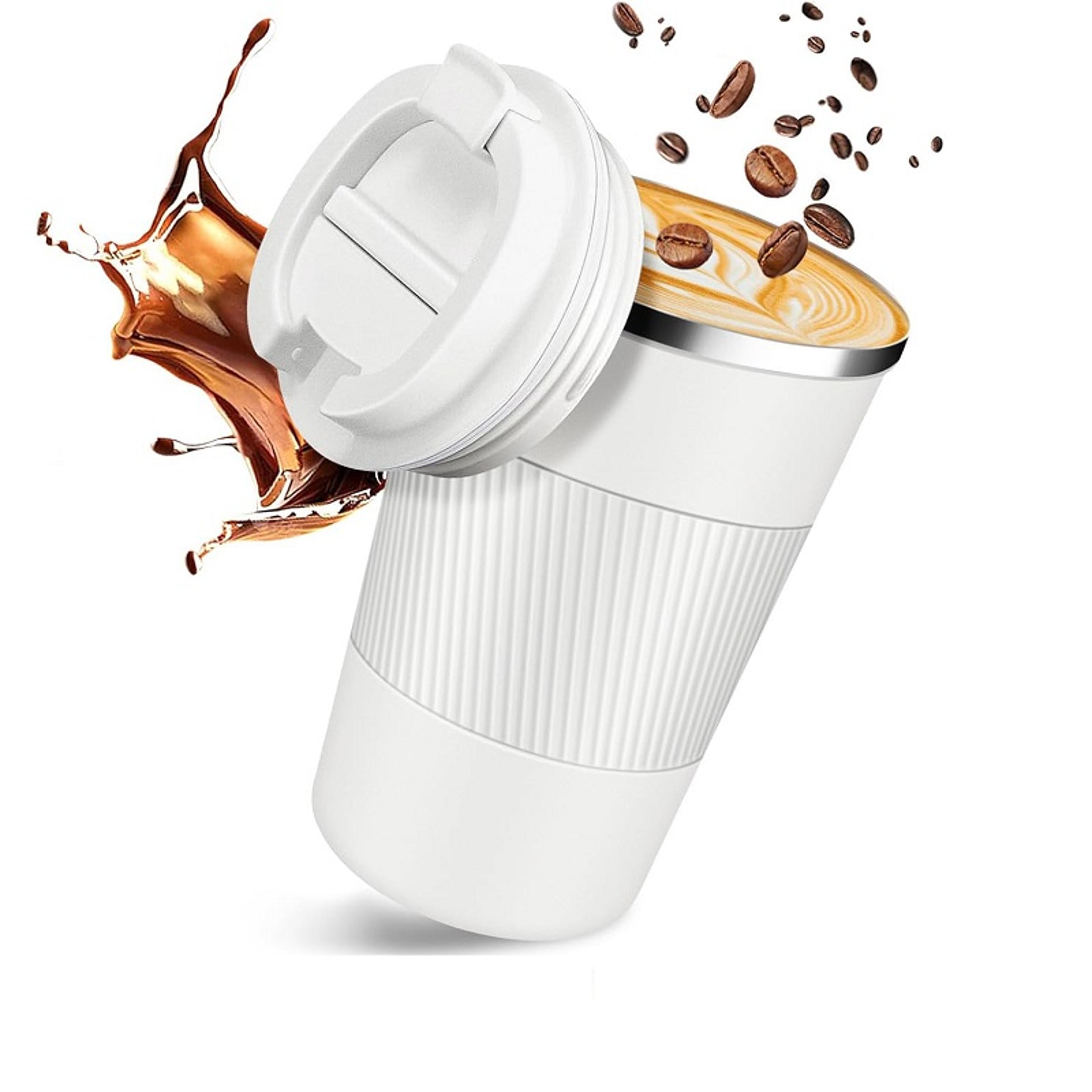 Insulated Stainless Steel Coffee Mug Thermal Travel Mug LeakProof Reusable Bottle For Hot  Cold Dri 1