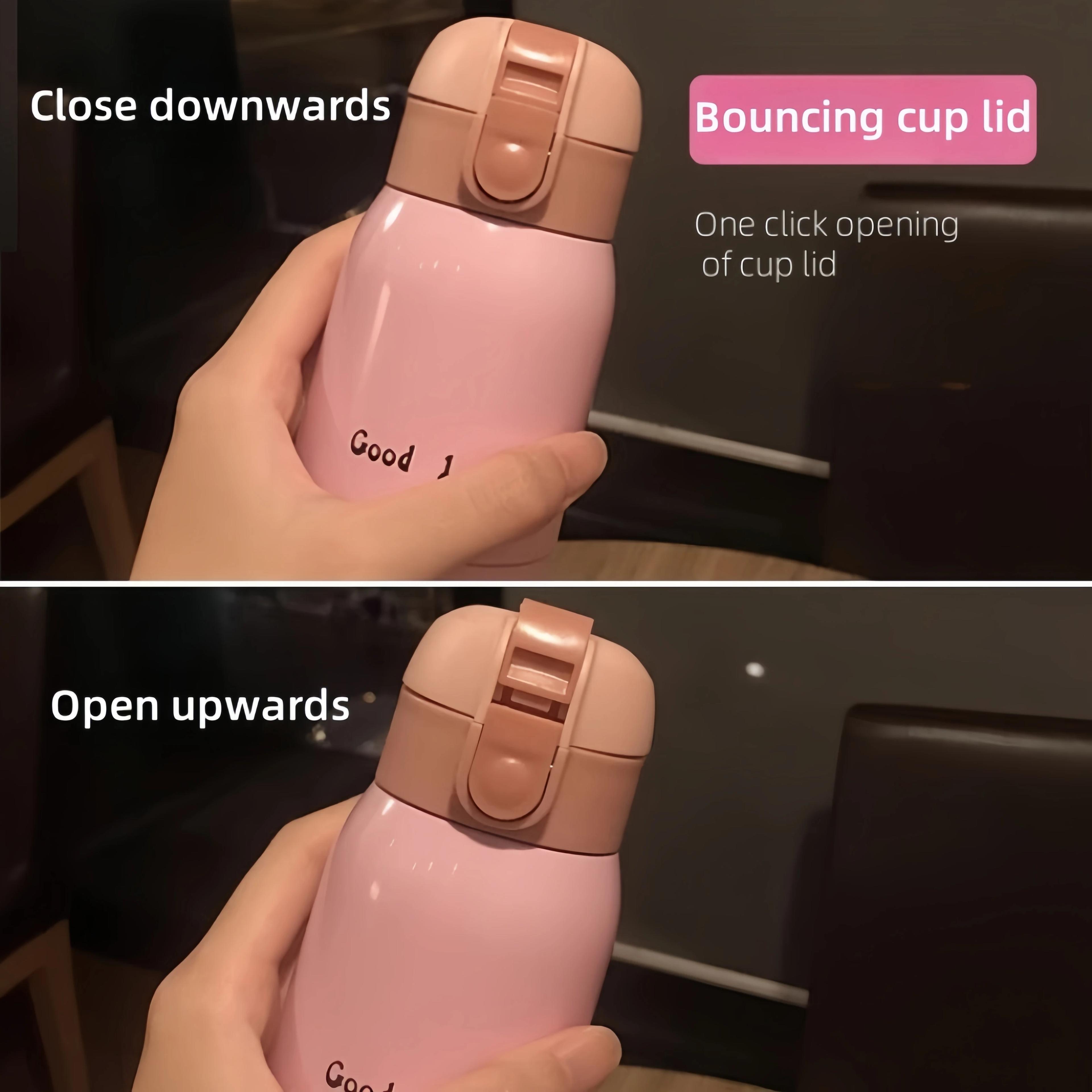 Stainless Steel Thermal Coffee Mug Cute Mini Thermos Portable Vacuum Flask Insulated Water Bottle 6