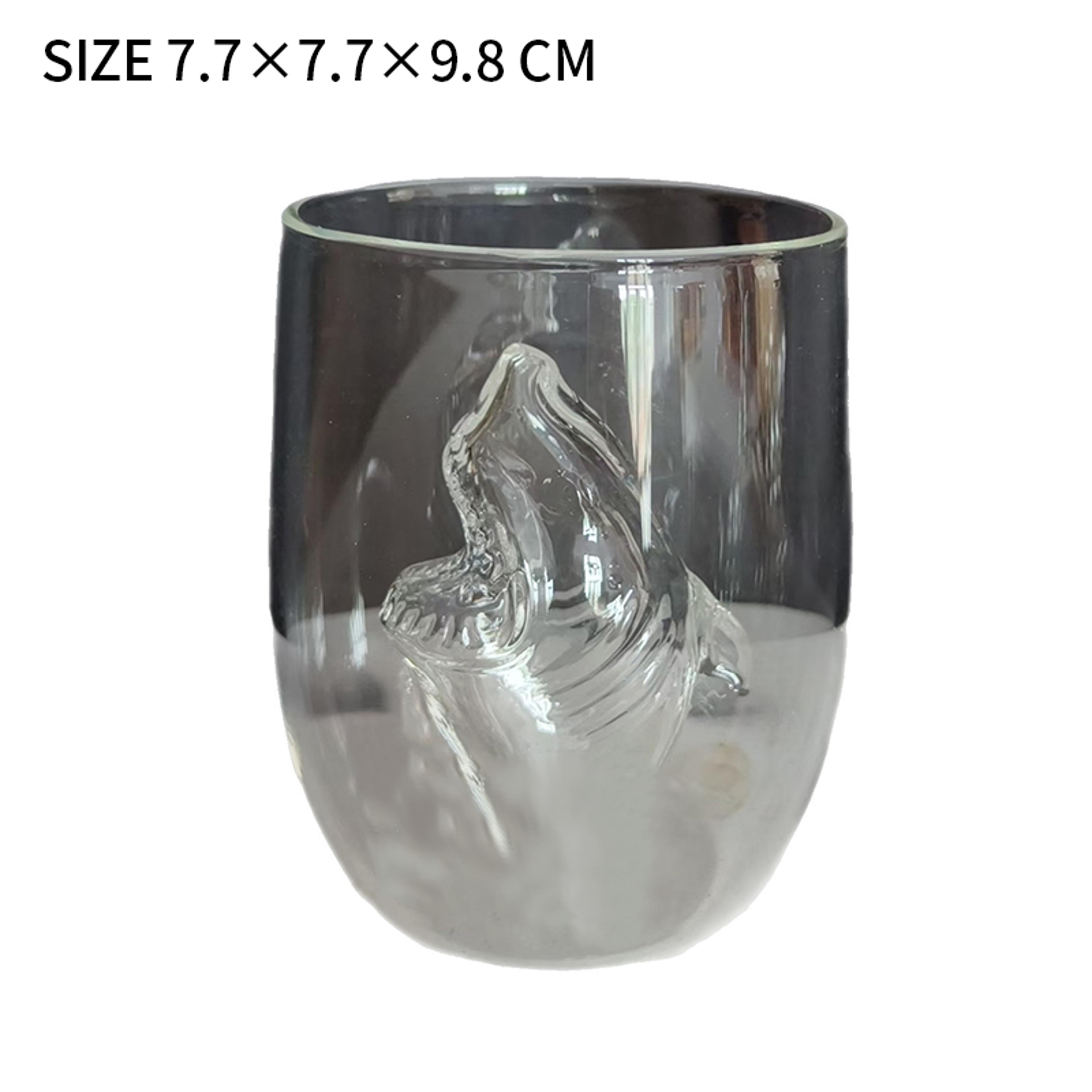Glass Bruce Shark Whiskey Tumbler Collectible Movie Memorabilia Cup Gift 1