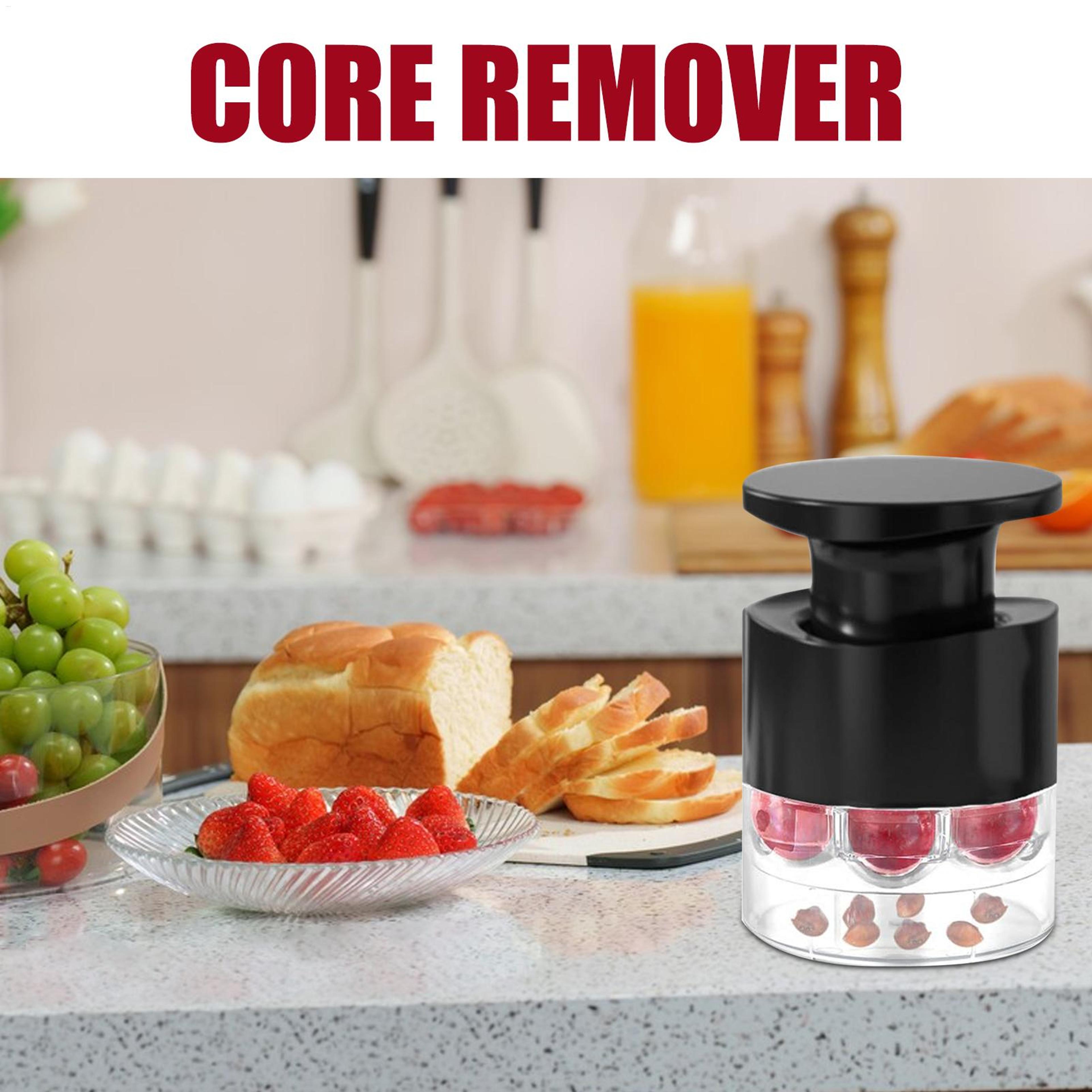 Cherry Corer Aid EasyPress Pitter 7 Holes Stoner Remover Olive Seed Squeeze Tool Perfect For Jam De 3