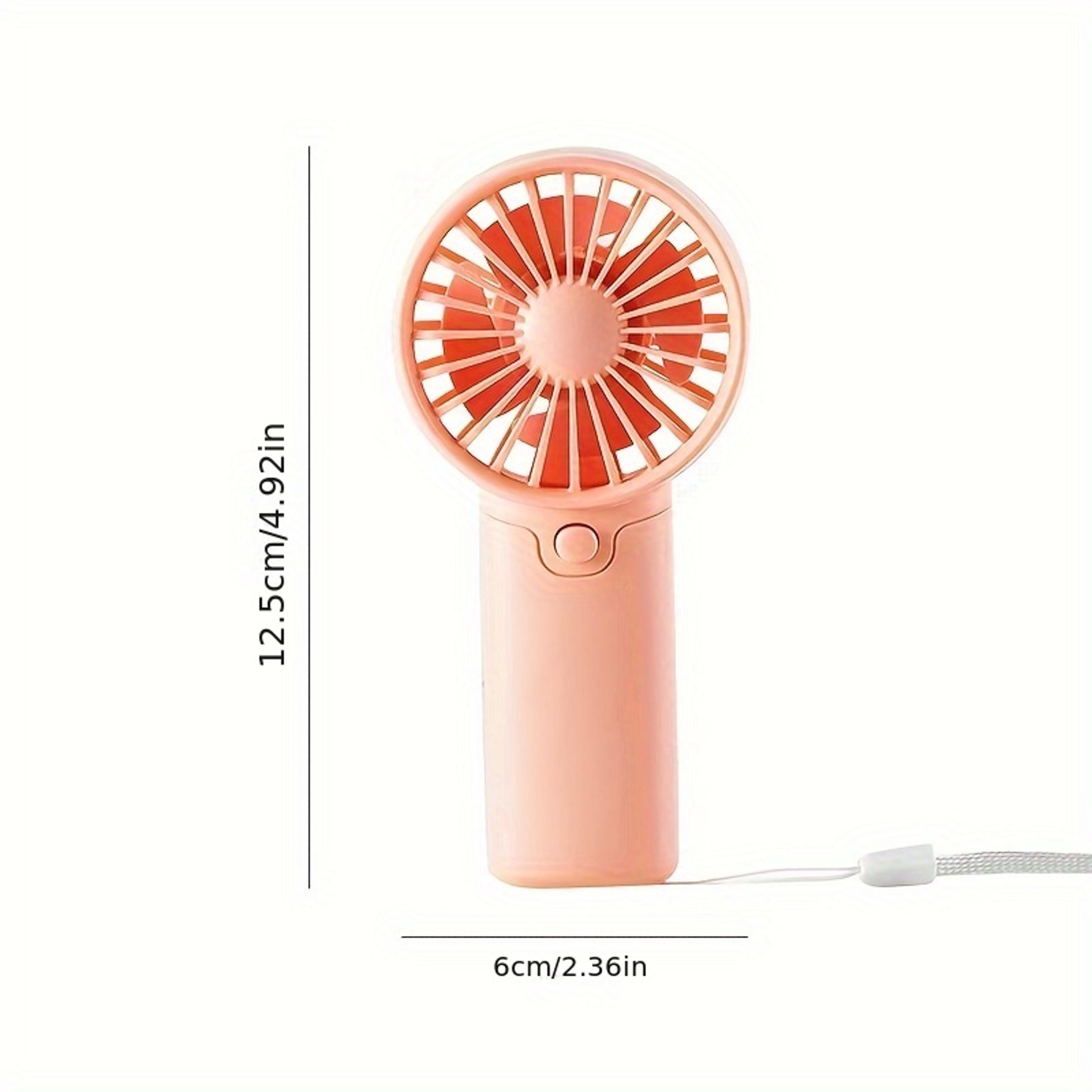 Portable Cute Mini Handheld Fan Lightweight Small Electric Fan Pocket Size Low Noise For Students O 5