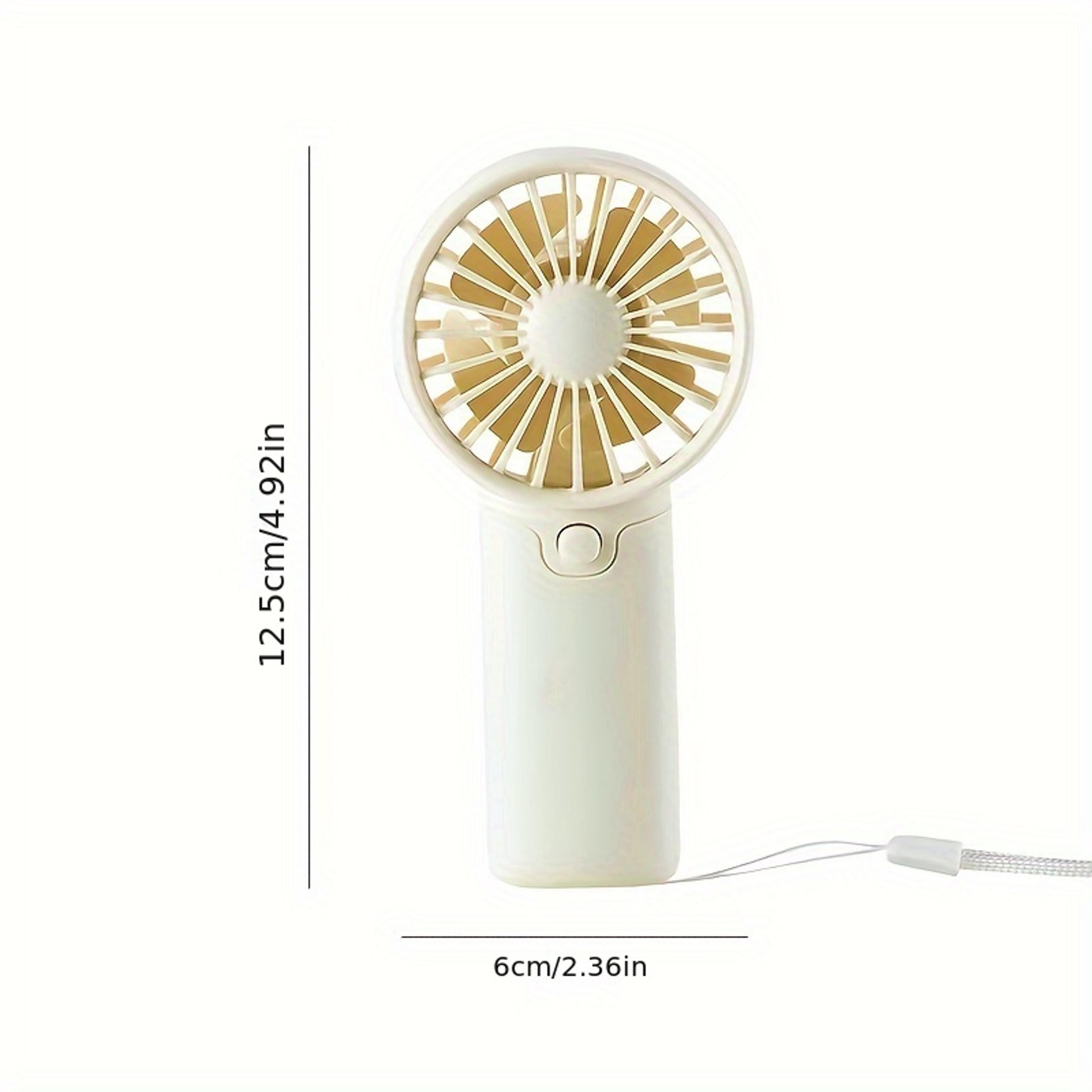 Portable Cute Mini Handheld Fan Lightweight Small Electric Fan Pocket Size Low Noise For Students O 6