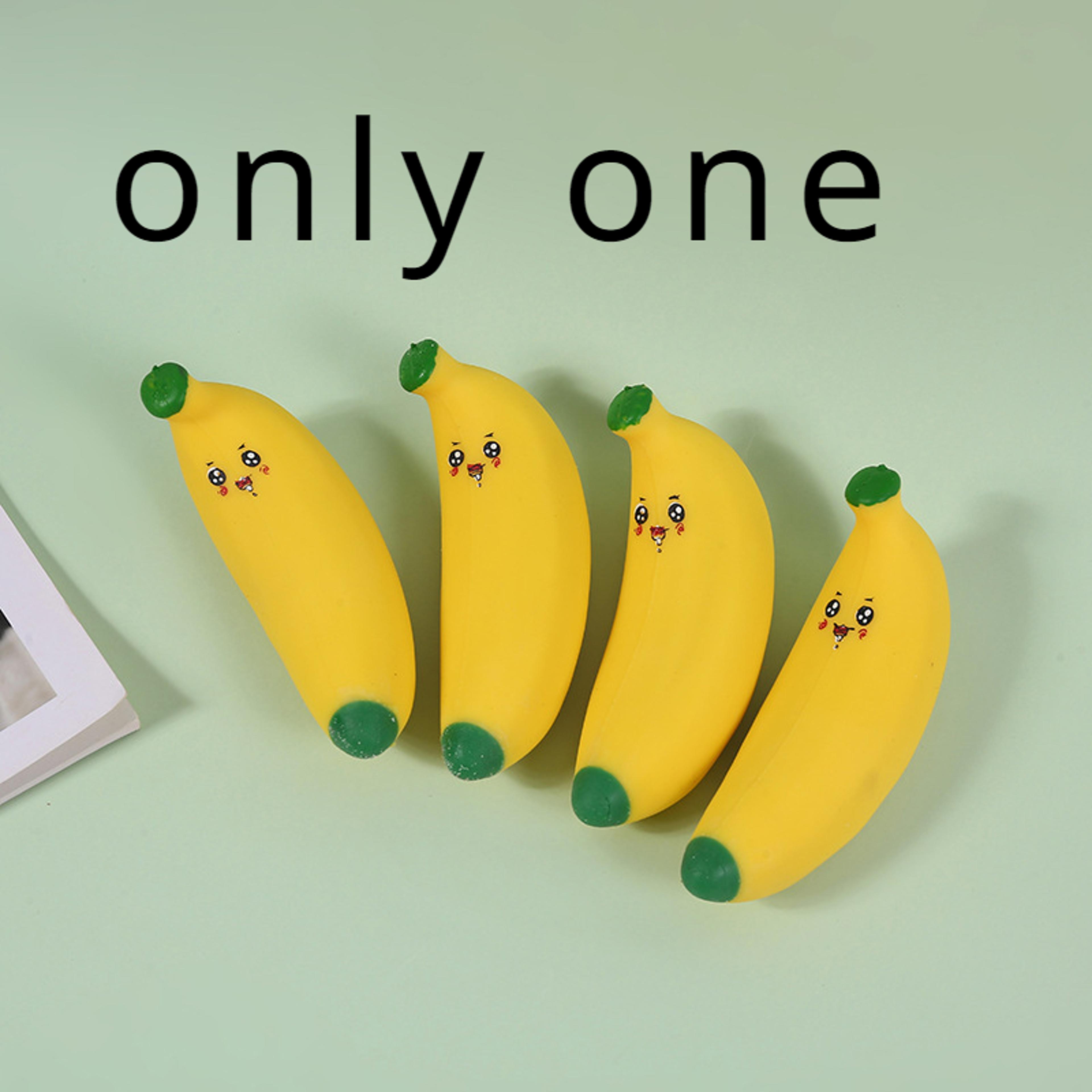 Fun Decompressing Toy Super Stretchy Banana Simulation For Hand Therapy Knead Toy 6