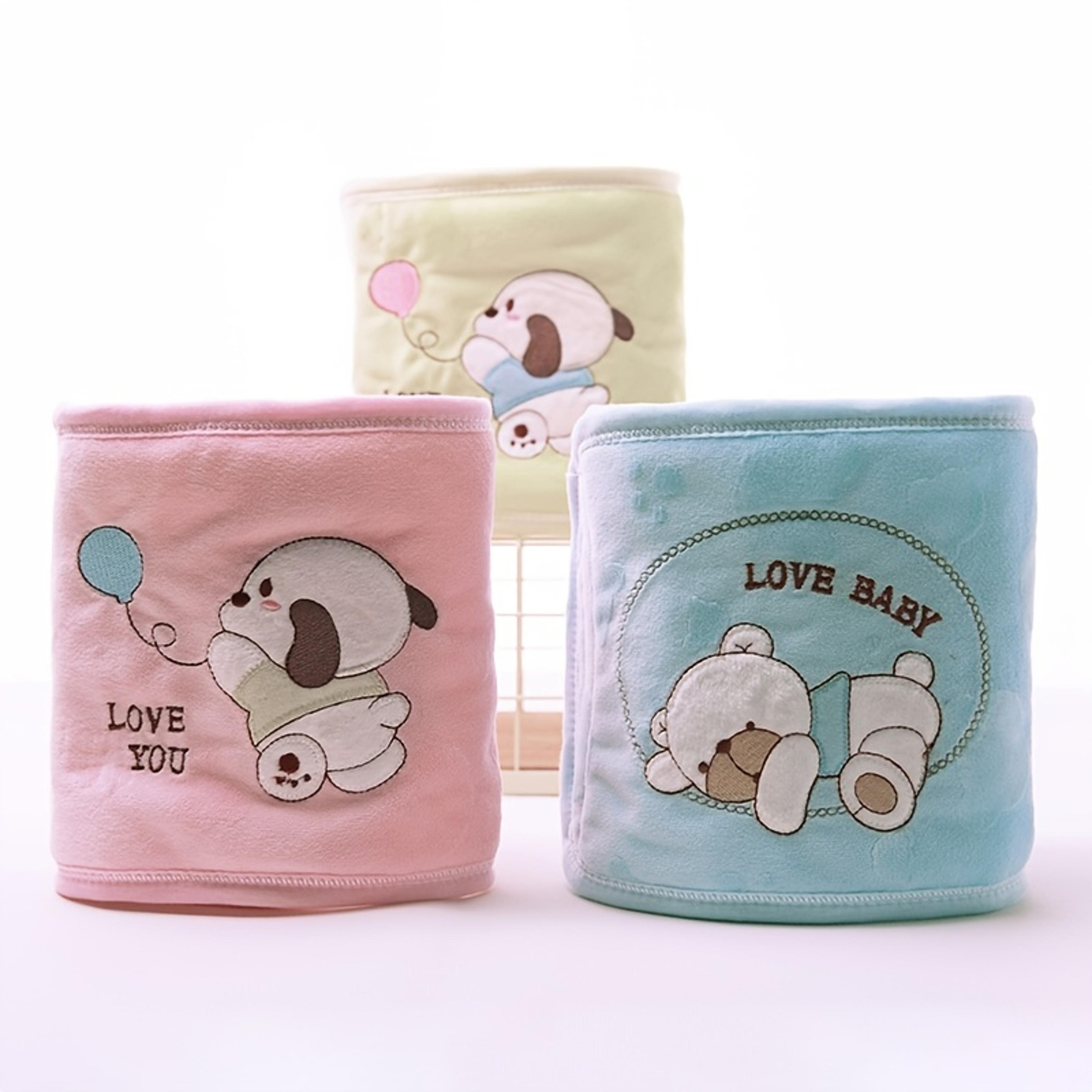 Soft Newborn Navel Belt Cartoon Pattern Cotton Baby Umbilical Cord Belly Band Baby Belly Protector 4