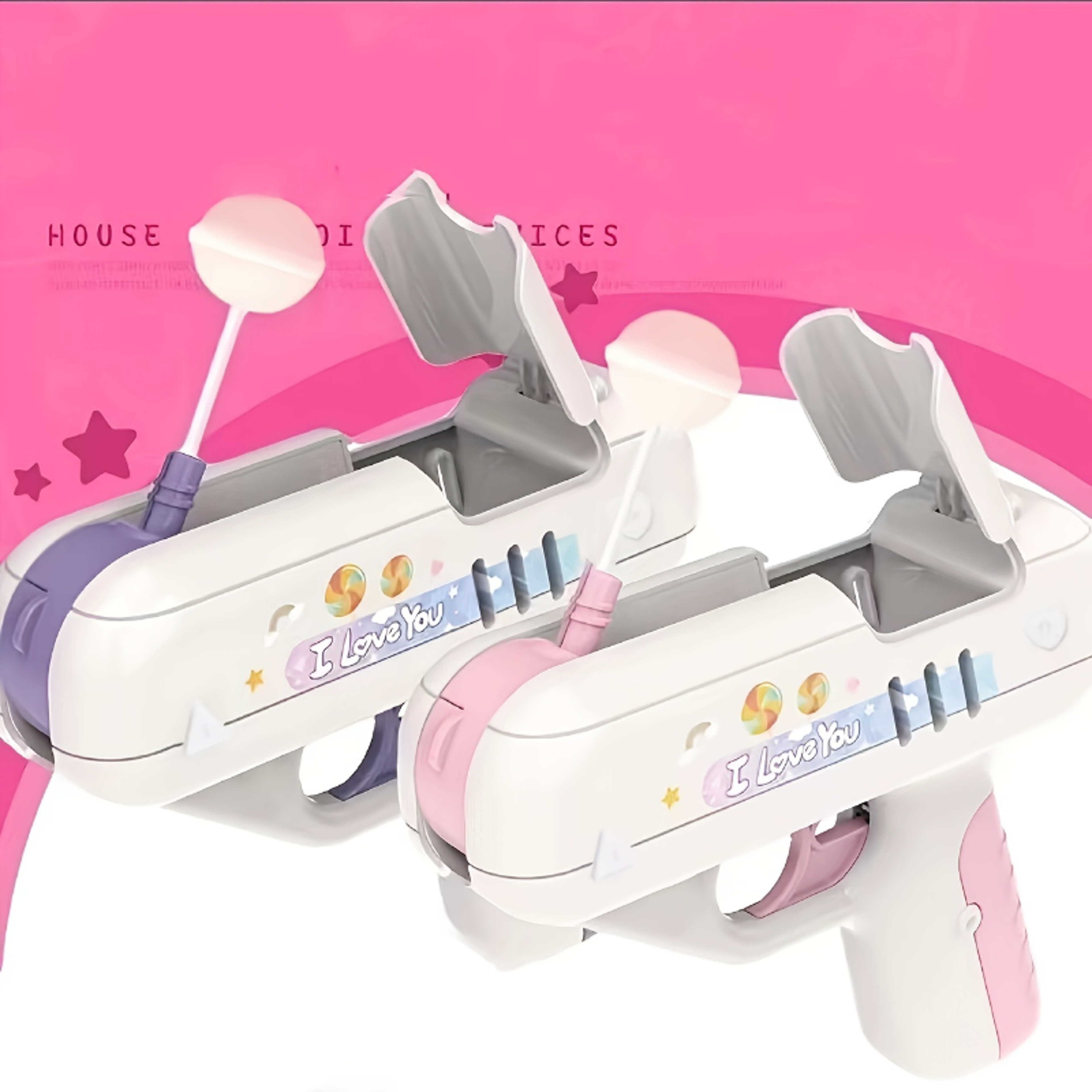 creative lollipop gun, love surprise toy, fun gift for boyfriend, girlfriend, & kids