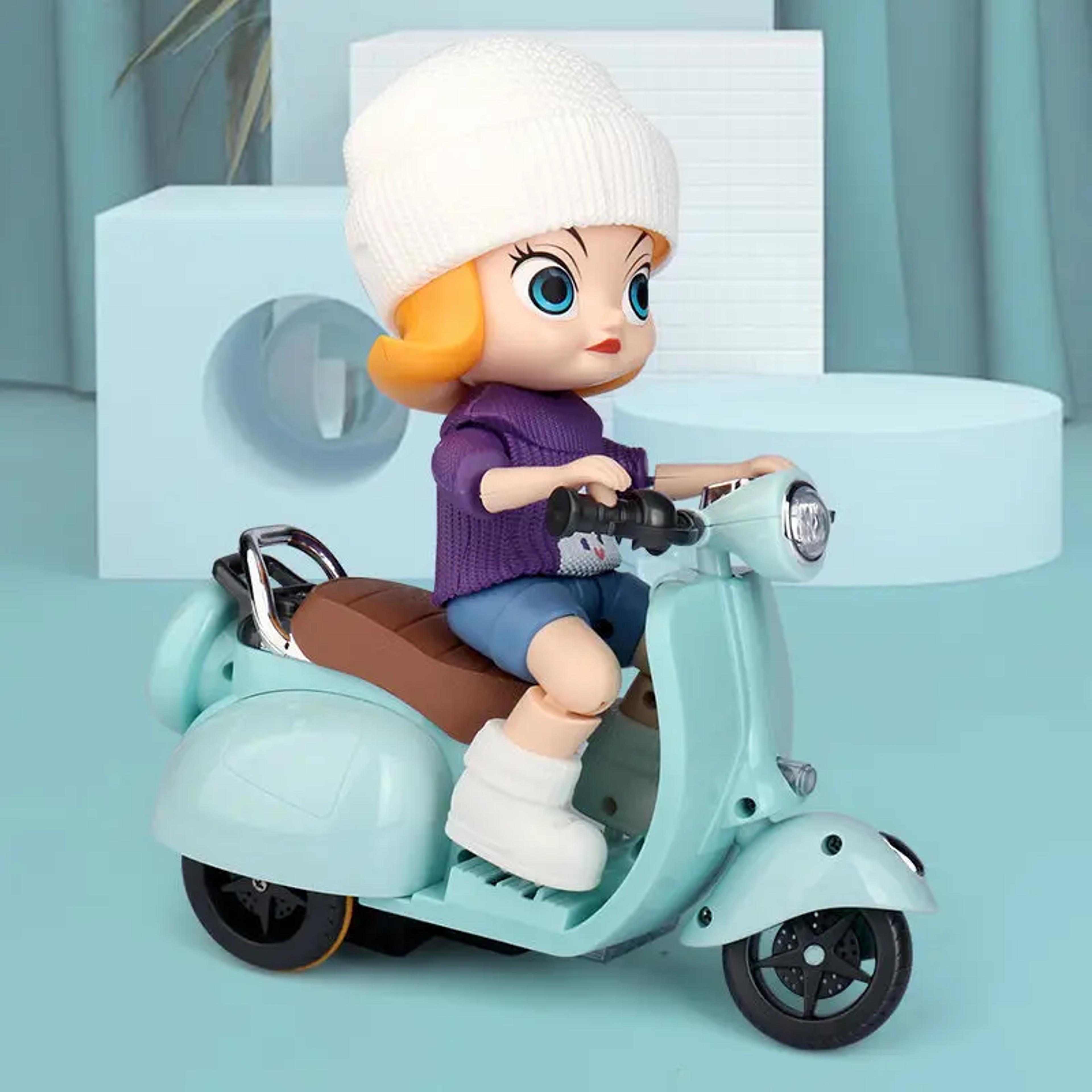 Dancing Electric Trike Cartoon Toy Spinning Stunt Car For Kids With Interactive Music Light 6