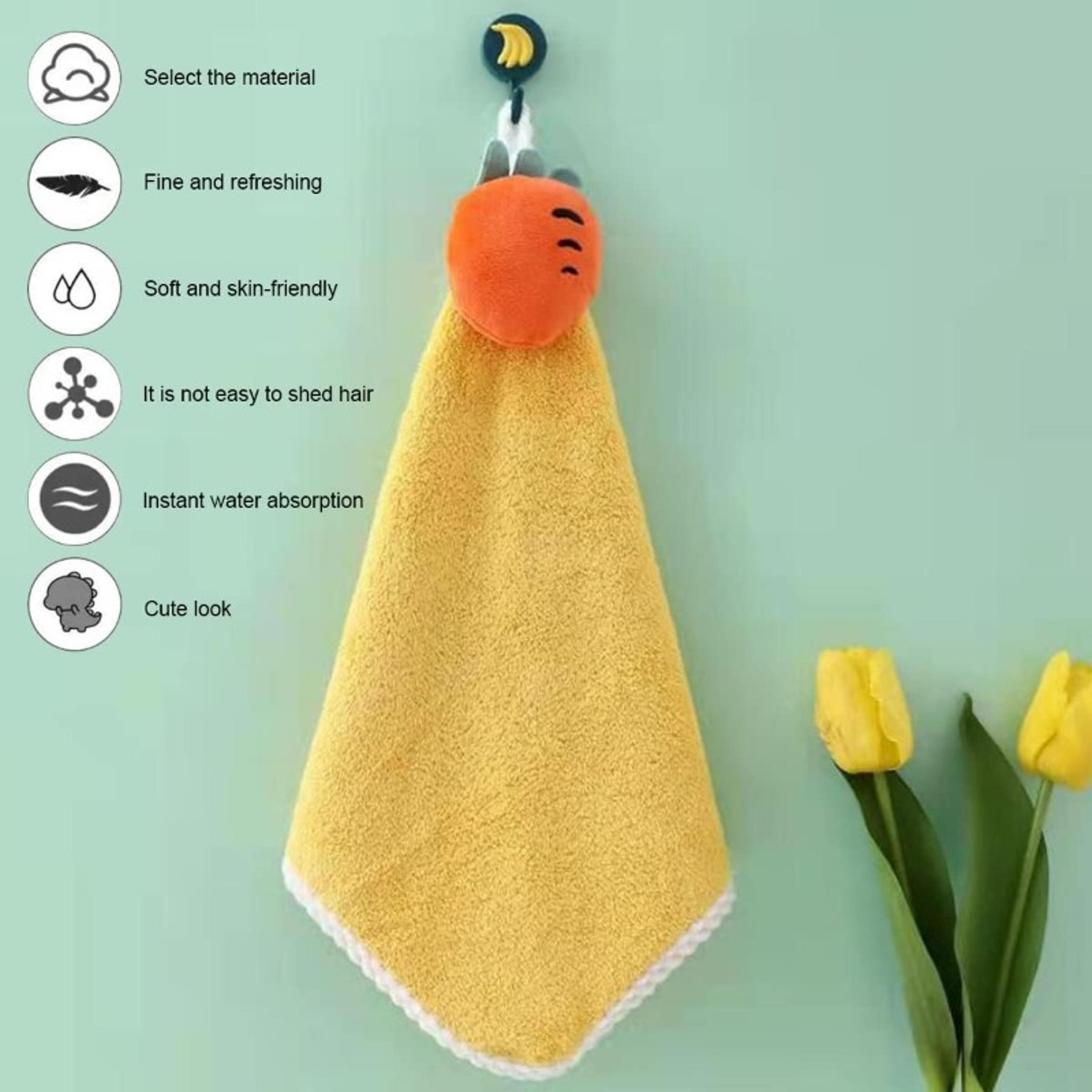 Super Absorbent Hand Towels For Infant Cute Microfiber Fingertip Towels For Kids Baby Suitable For  1