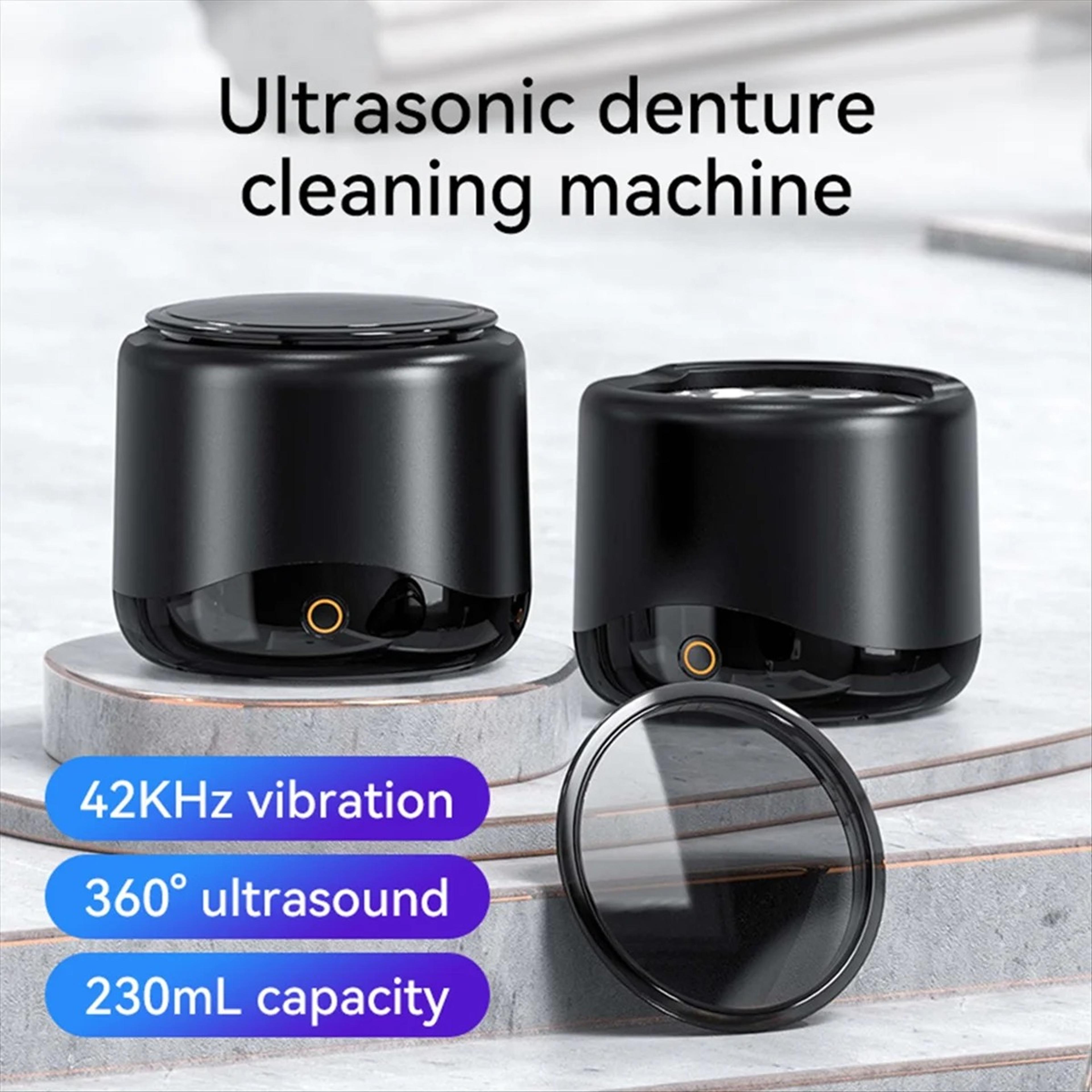 Professional Ultrasonic Cleaner For Jewelry Watches Dentures And Dental Tools  230ml EU Household C 2