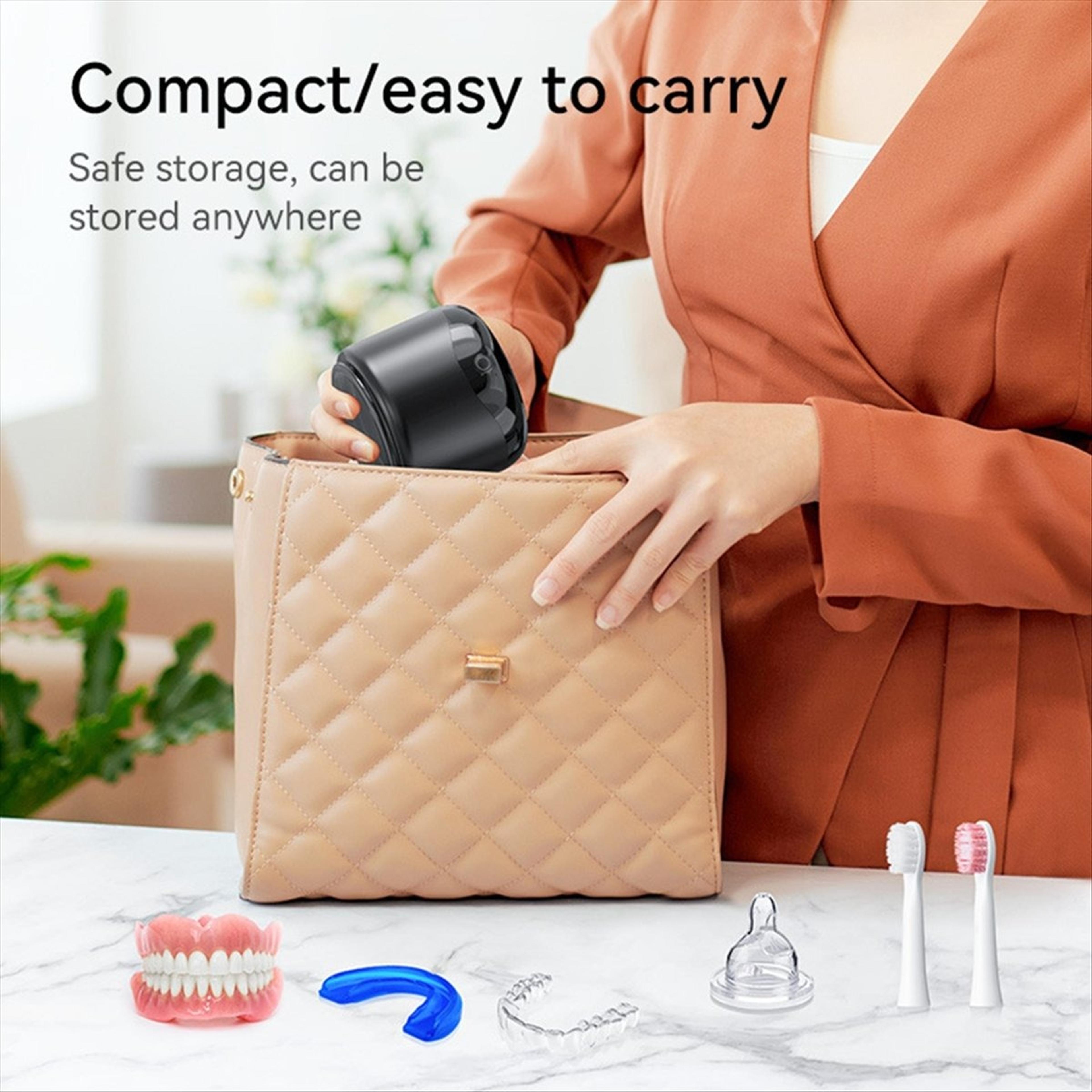 Professional Ultrasonic Cleaner For Jewelry Watches Dentures And Dental Tools  230ml EU Household C 4