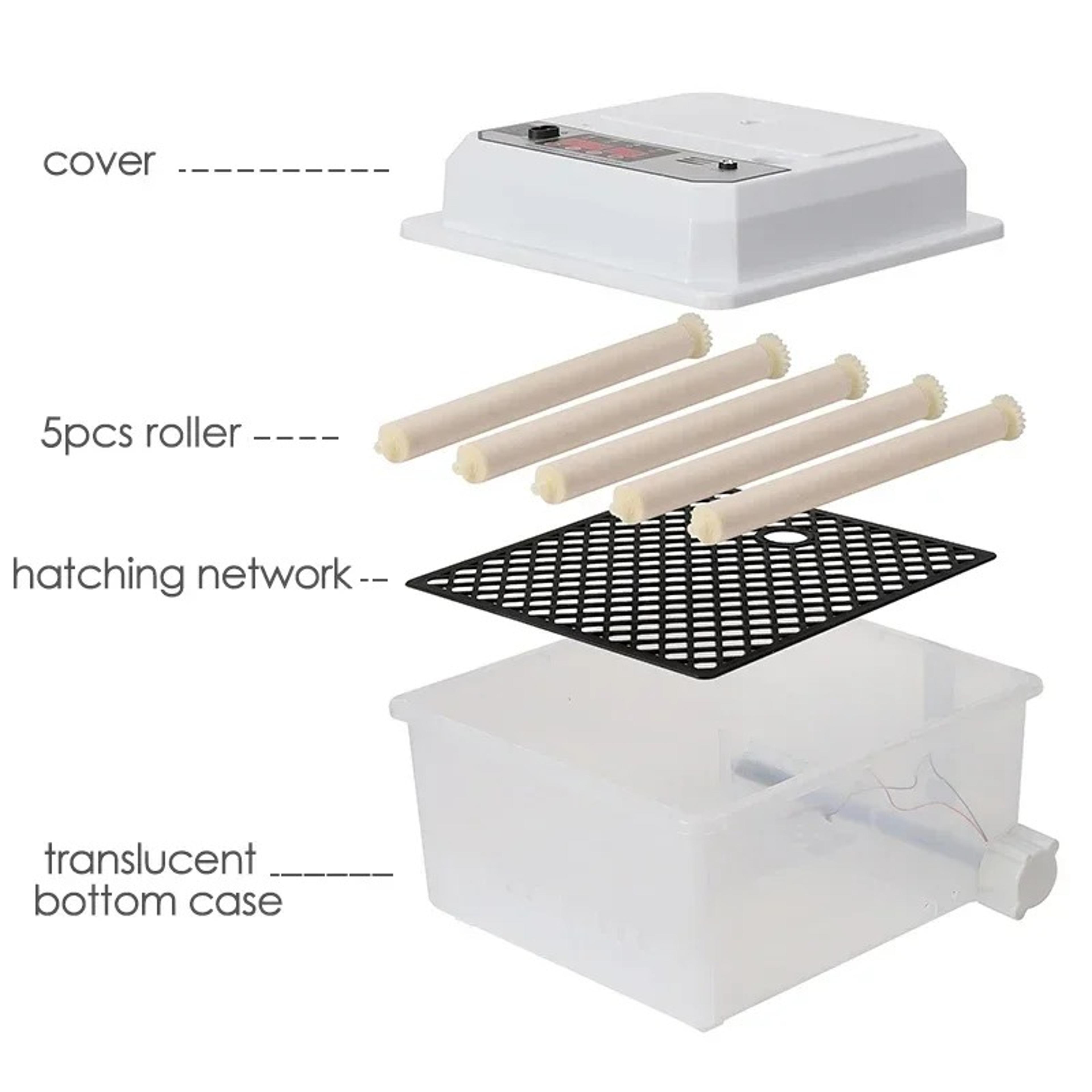 Egg Automatic Mini Incubator With Dual Power  AutoTurning For Poultry Ducks Geese  Birds  Home Use 4