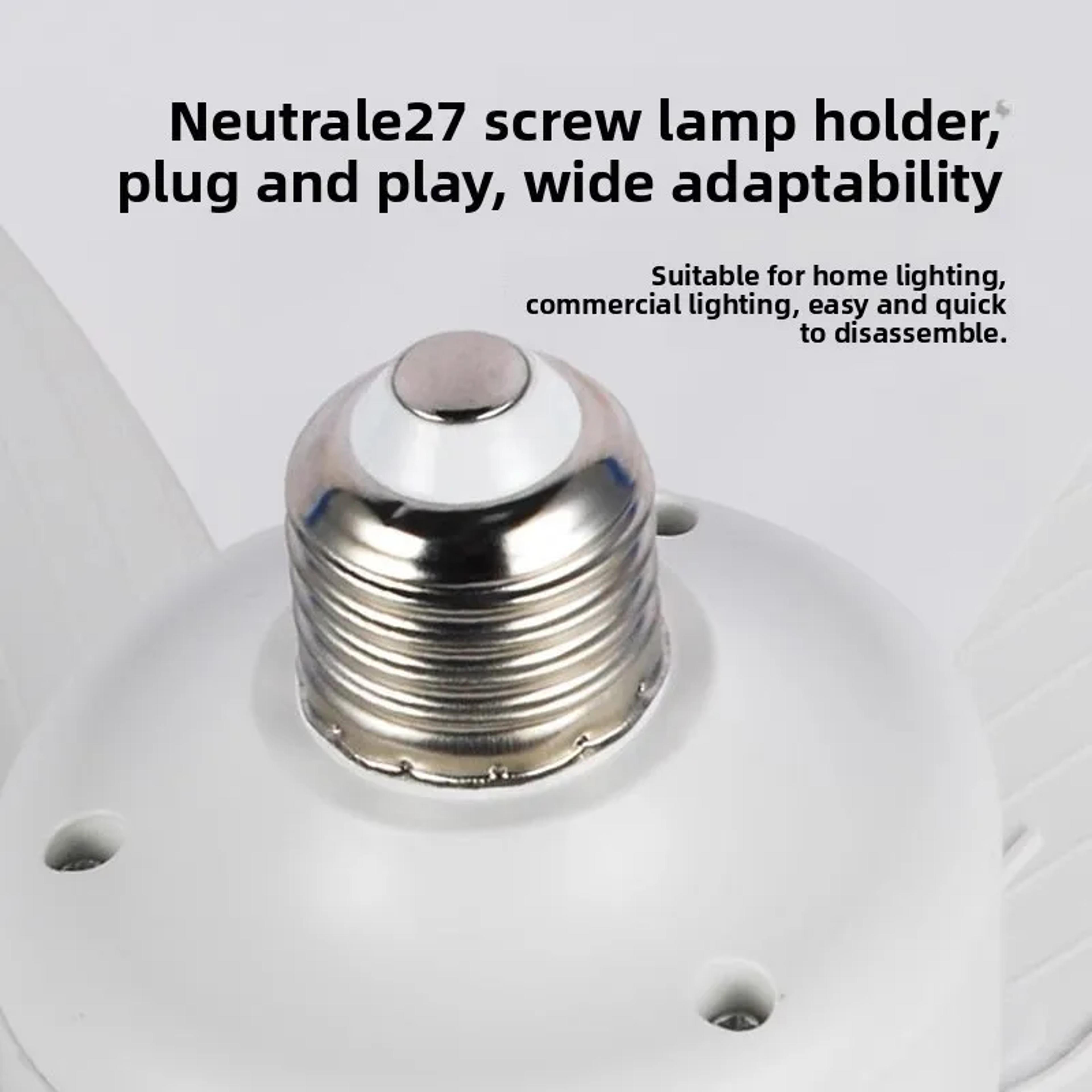 LED Ceiling Fan With Light  RemoteControlled Screw Ceiling Fan For Bedroom Garage And Kitchen 5