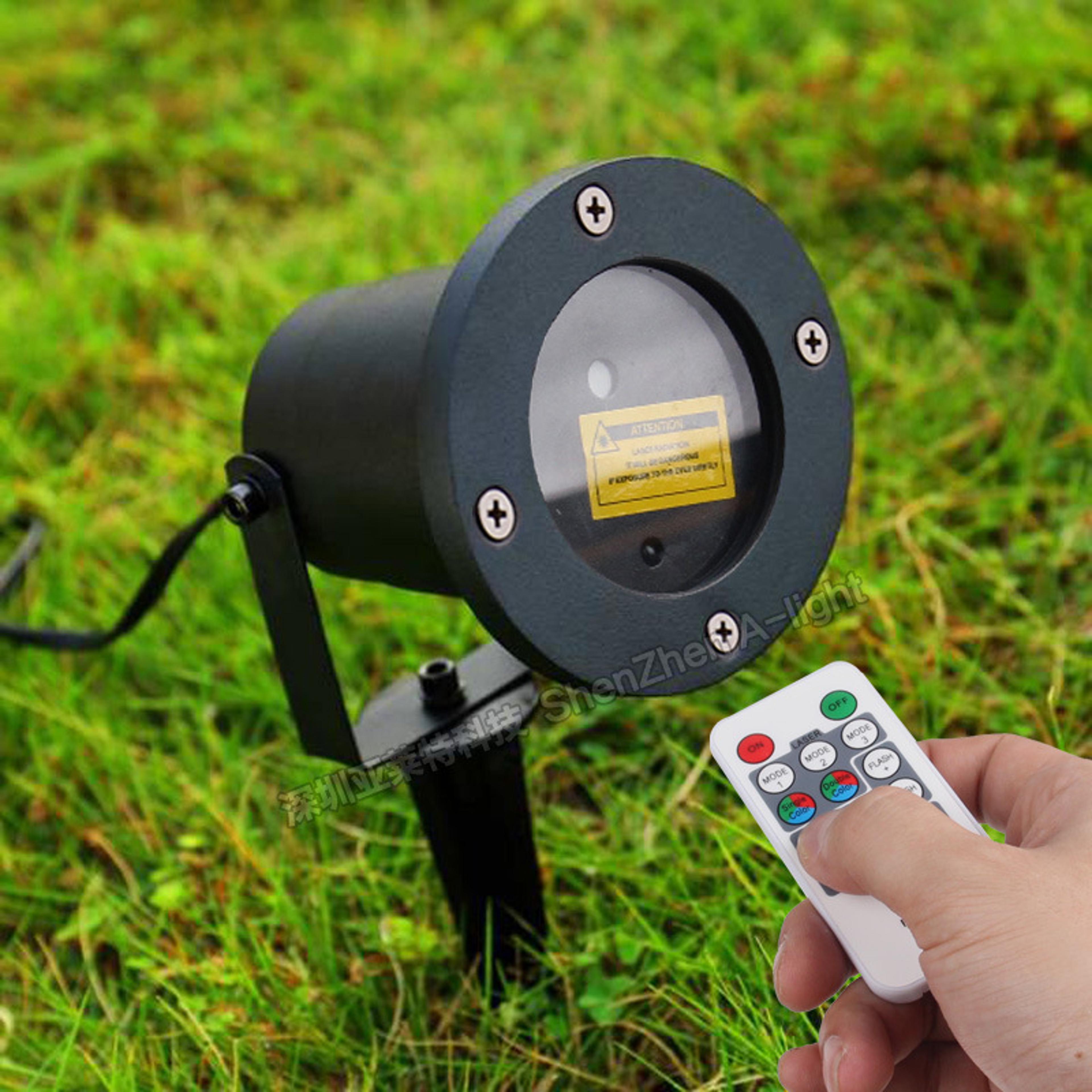 Moving Full Sky Star Laser Projector Lamp  Outdoor Red  Green Christmas Party LED Stage Light 2