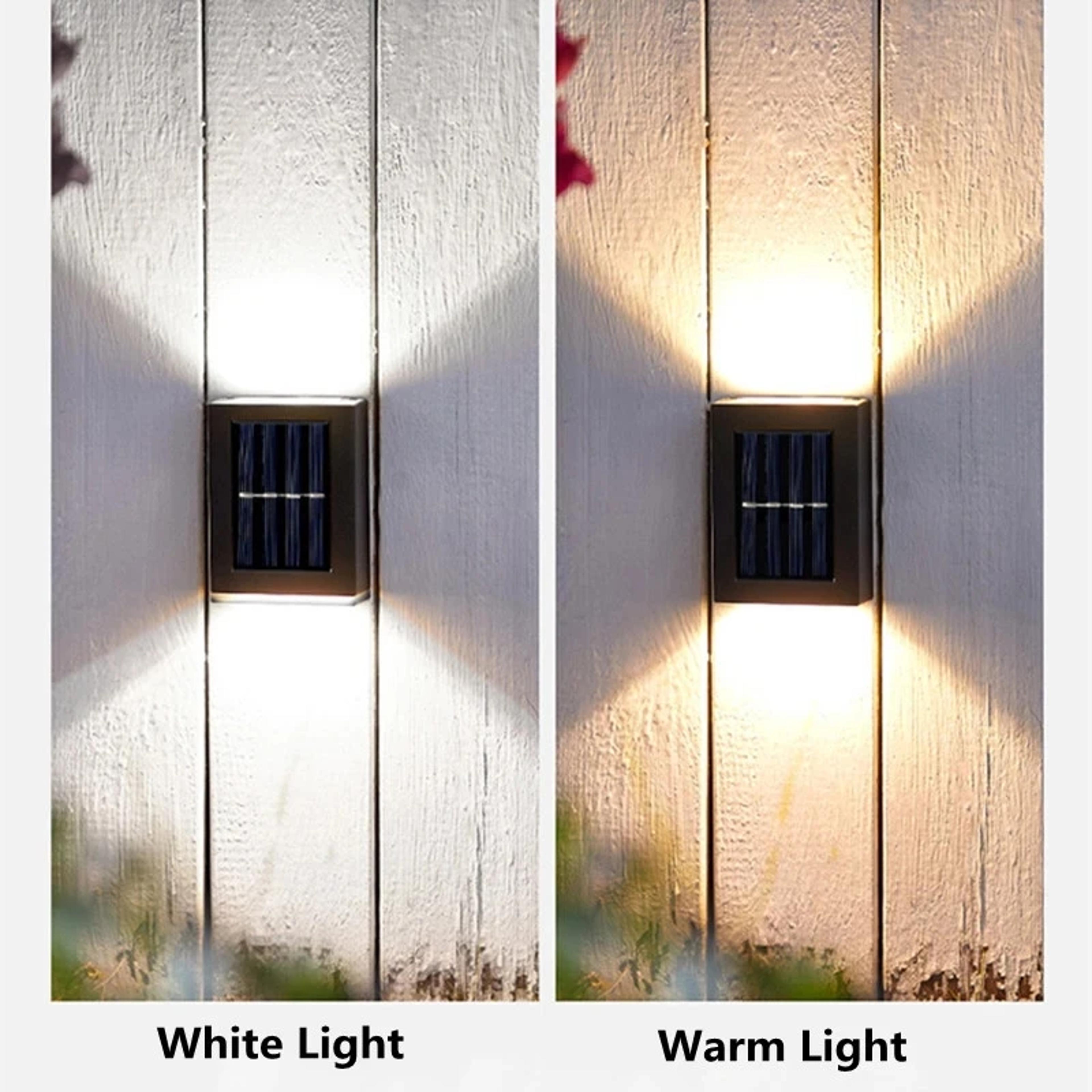 Solar Wall Light For Garden Waterproof LED Outdoor Lighting For Porch And Yard Decoration 0
