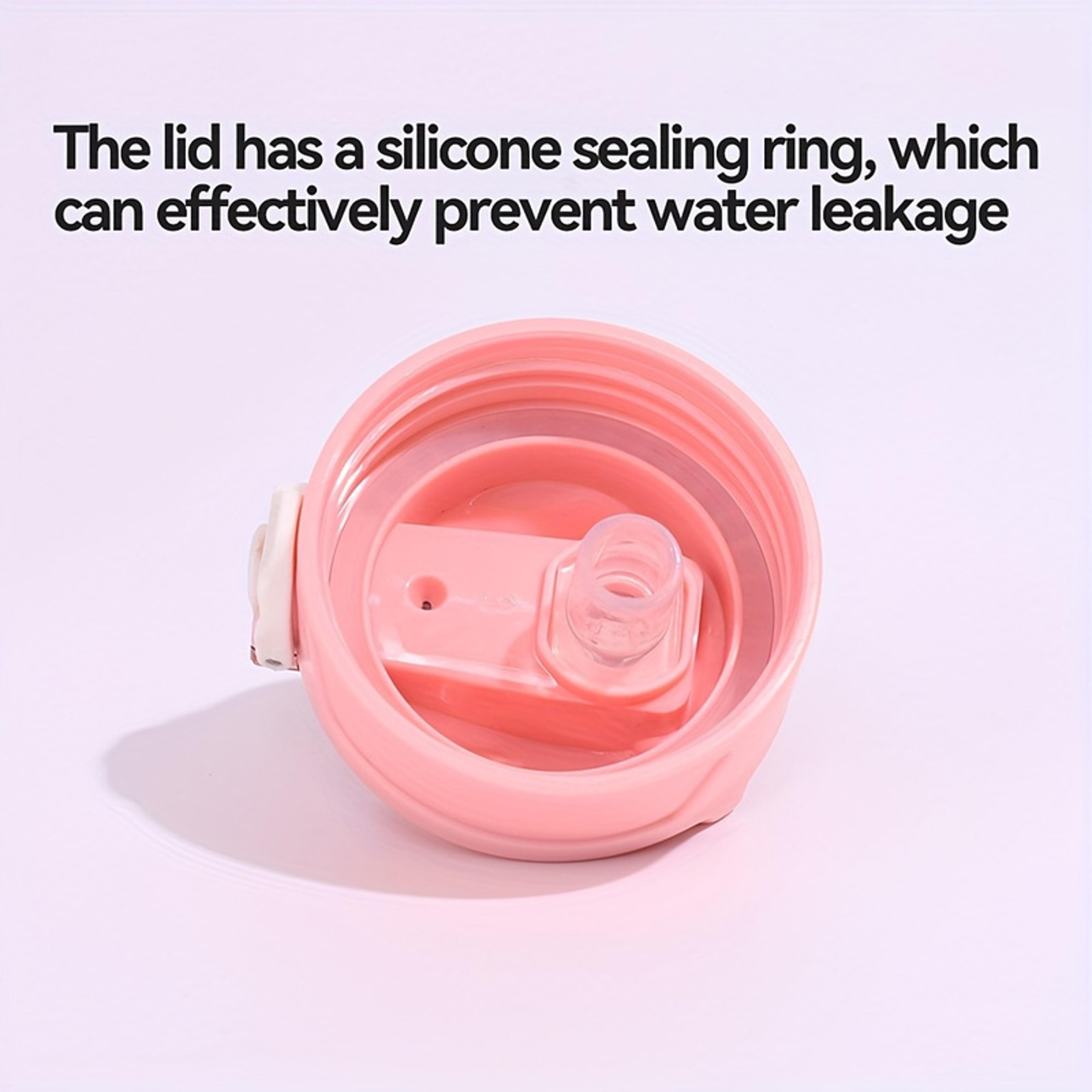 Time Tracking Sports Water Bottle With Straw Leak Proof Flip Lock For Gym Travel And Outdoor Use 3