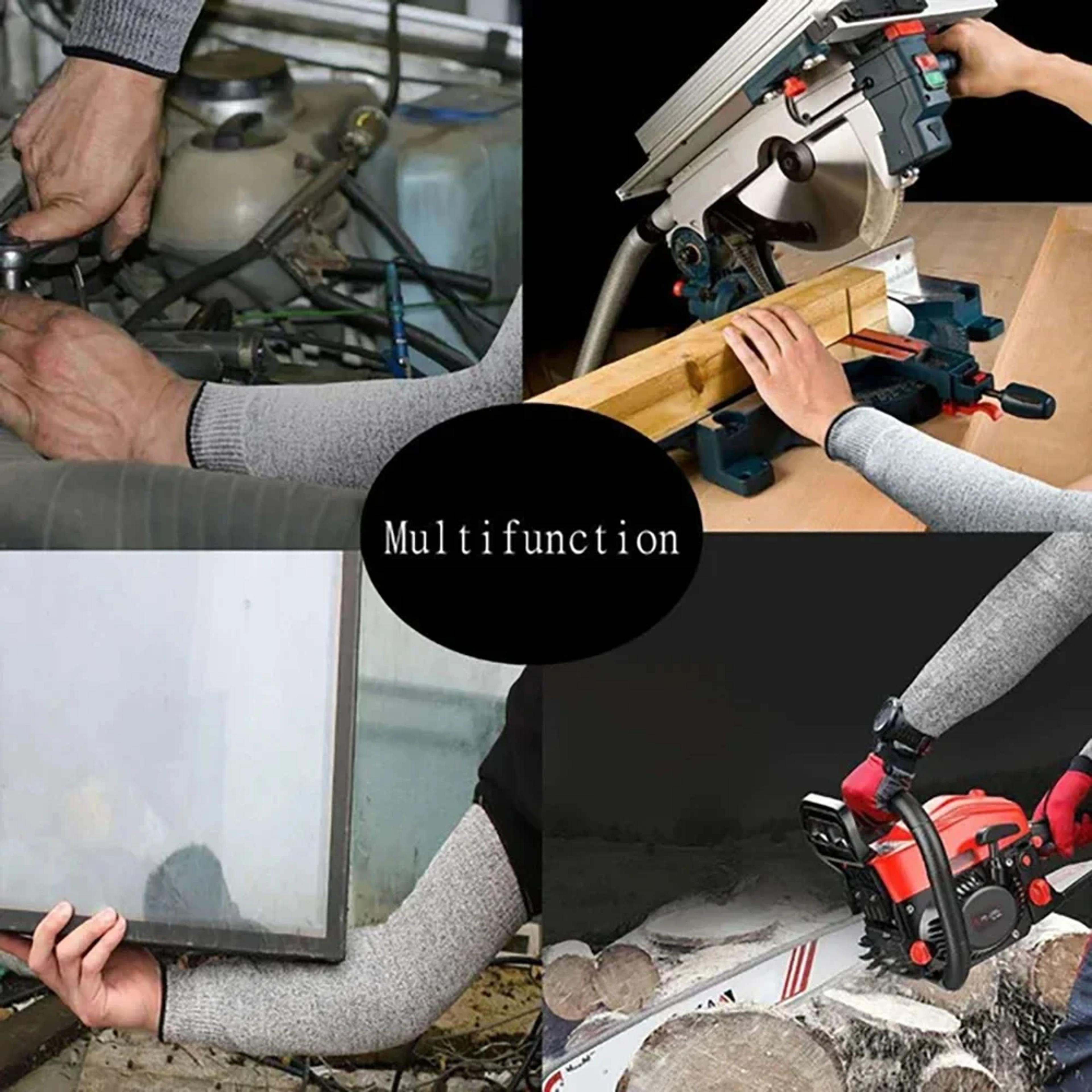Level  CutResistant Arm Sleeves  PunctureProof  Breathable Safety Gloves For Household Protection 3