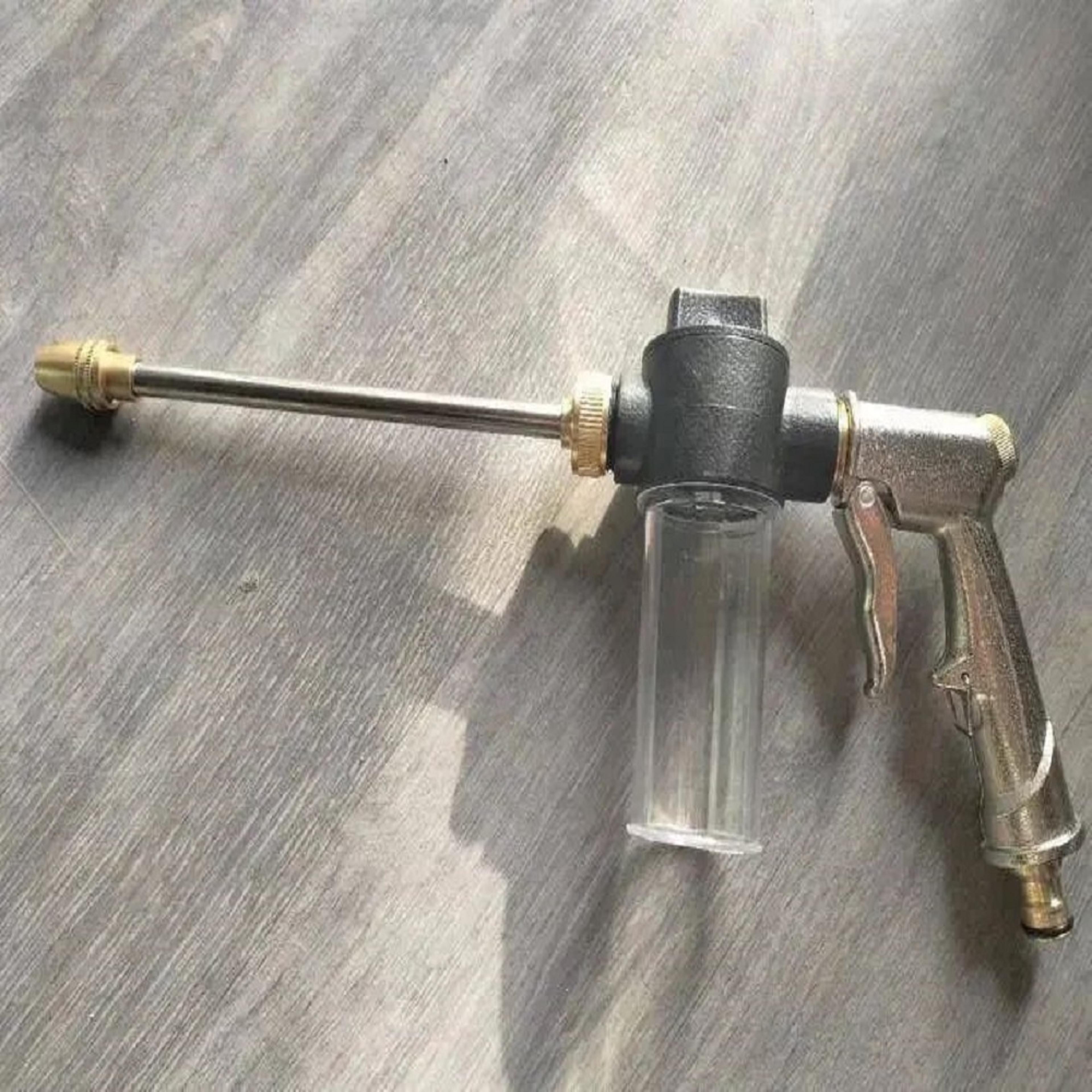High Pressure Car Wash Foam Gun Adjustable Metal Garden Watering Sprinkler For Efficient Irrigation 5