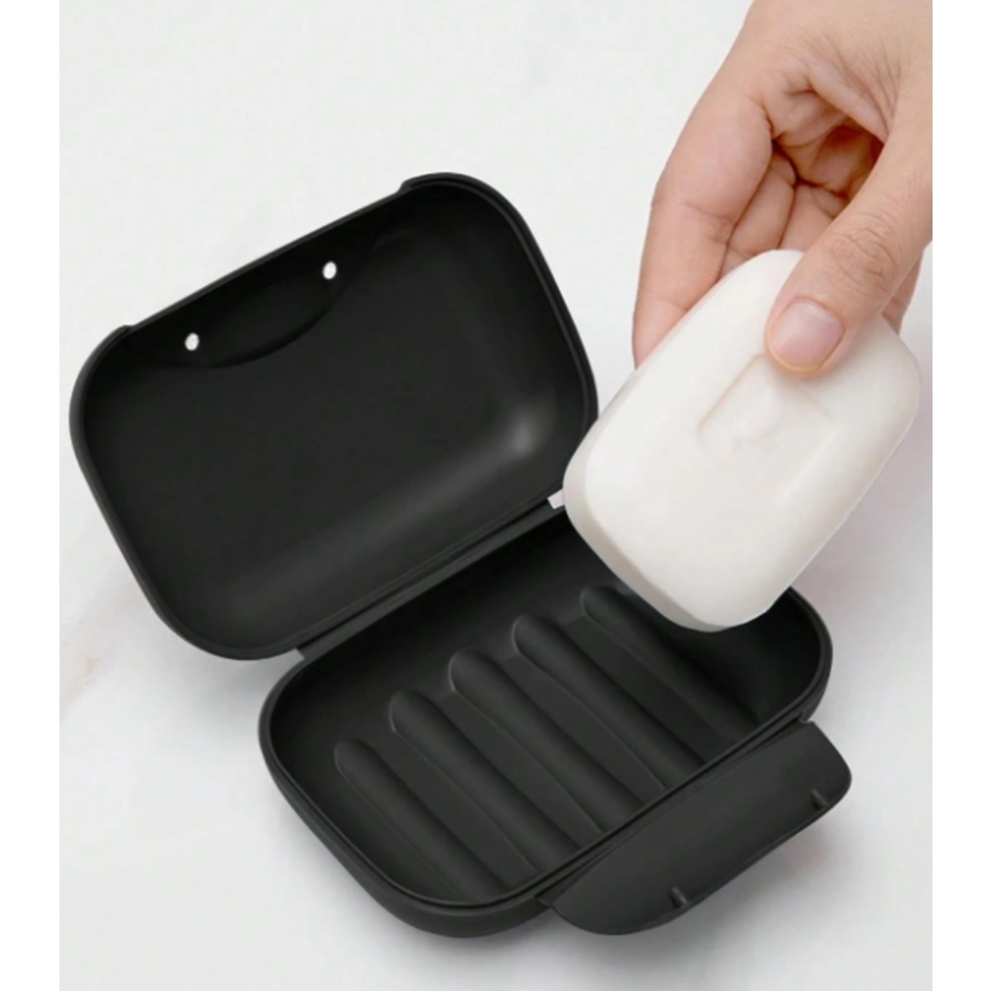Portable Waterproof Soap Box For Travel Outdoor  Bathroom Use  Large Sealed Soap Case 2