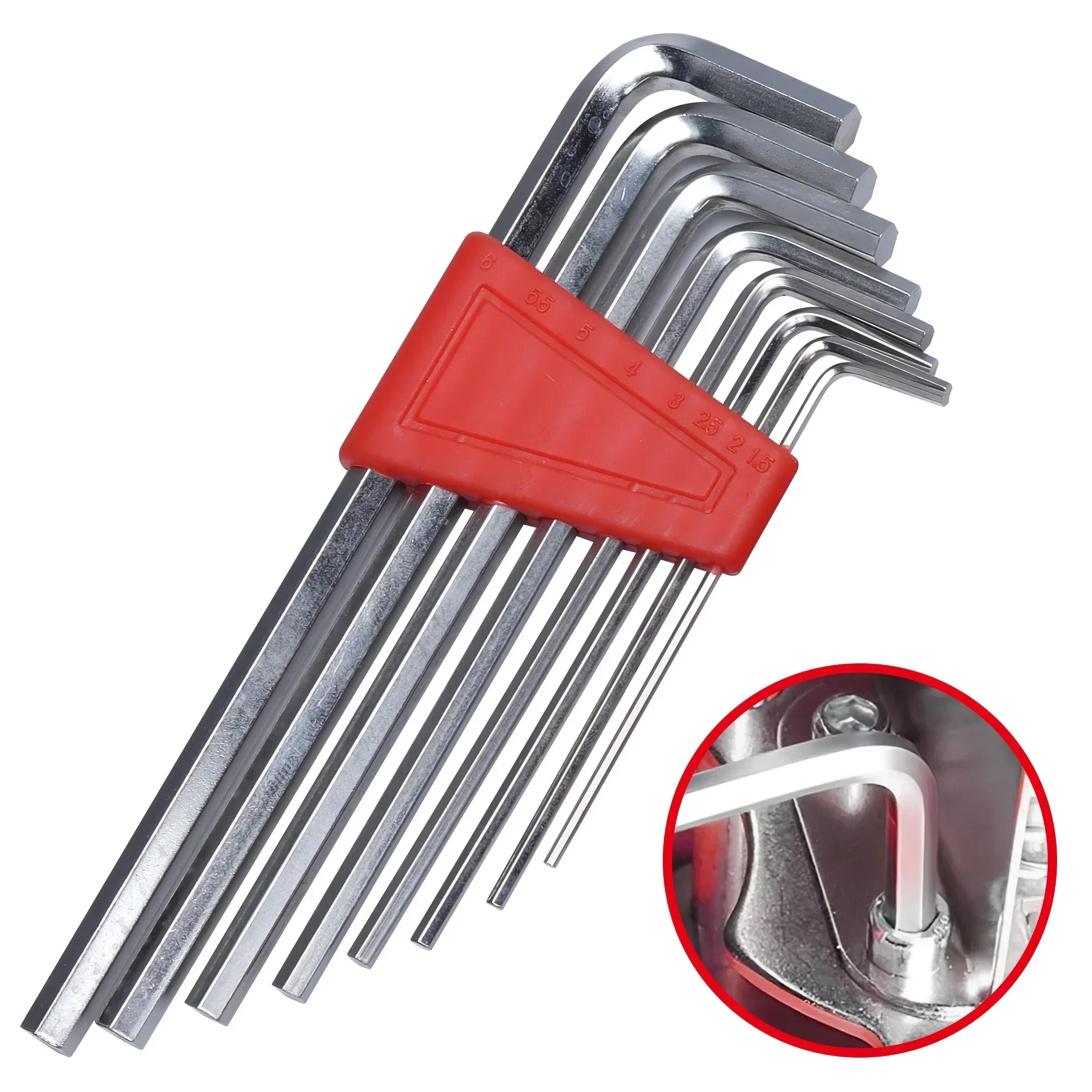 Allen Wrench Set  Compact Metric  Inch L Wrench Tool Set For Easy Carry 0
