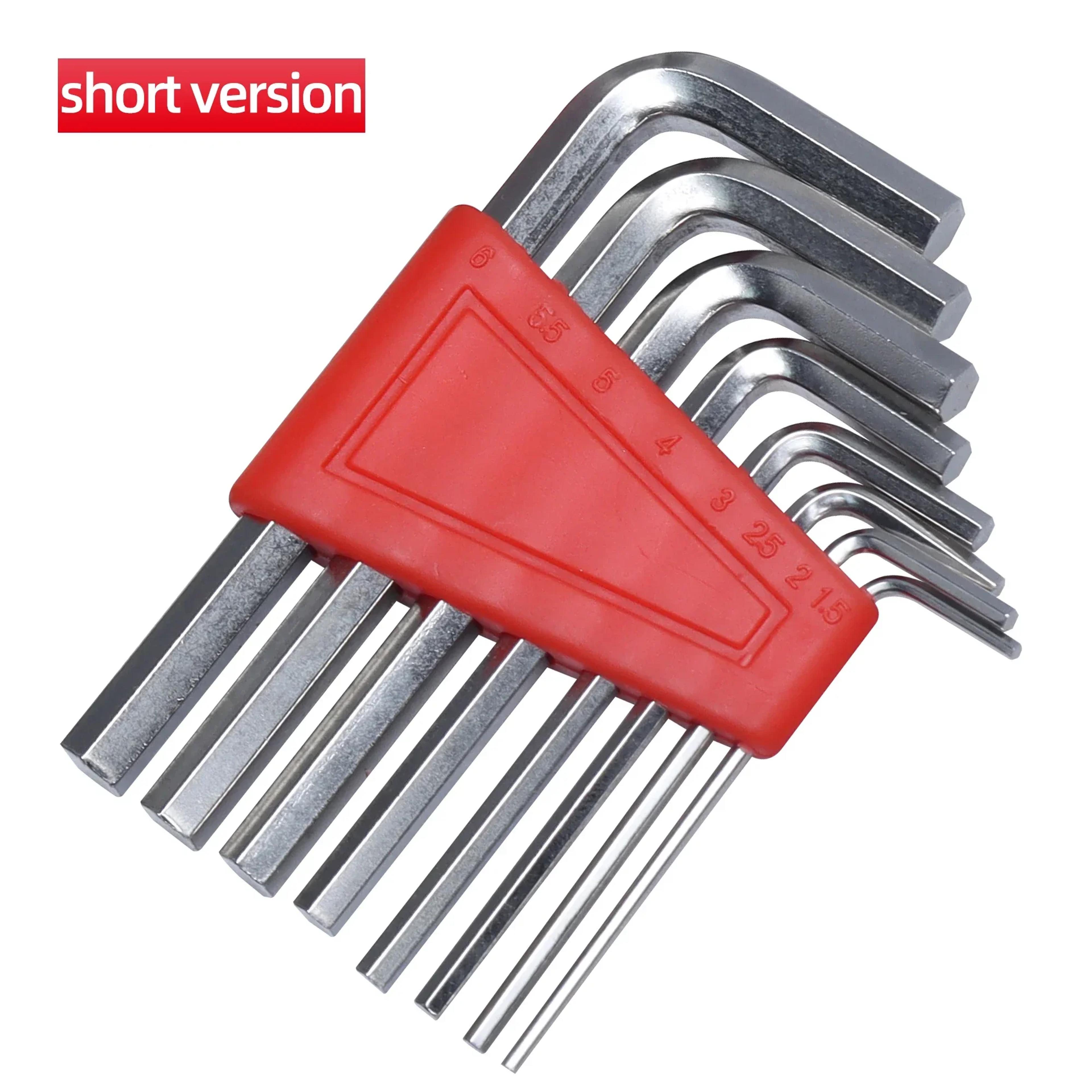 Allen Wrench Set  Compact Metric  Inch L Wrench Tool Set For Easy Carry 5