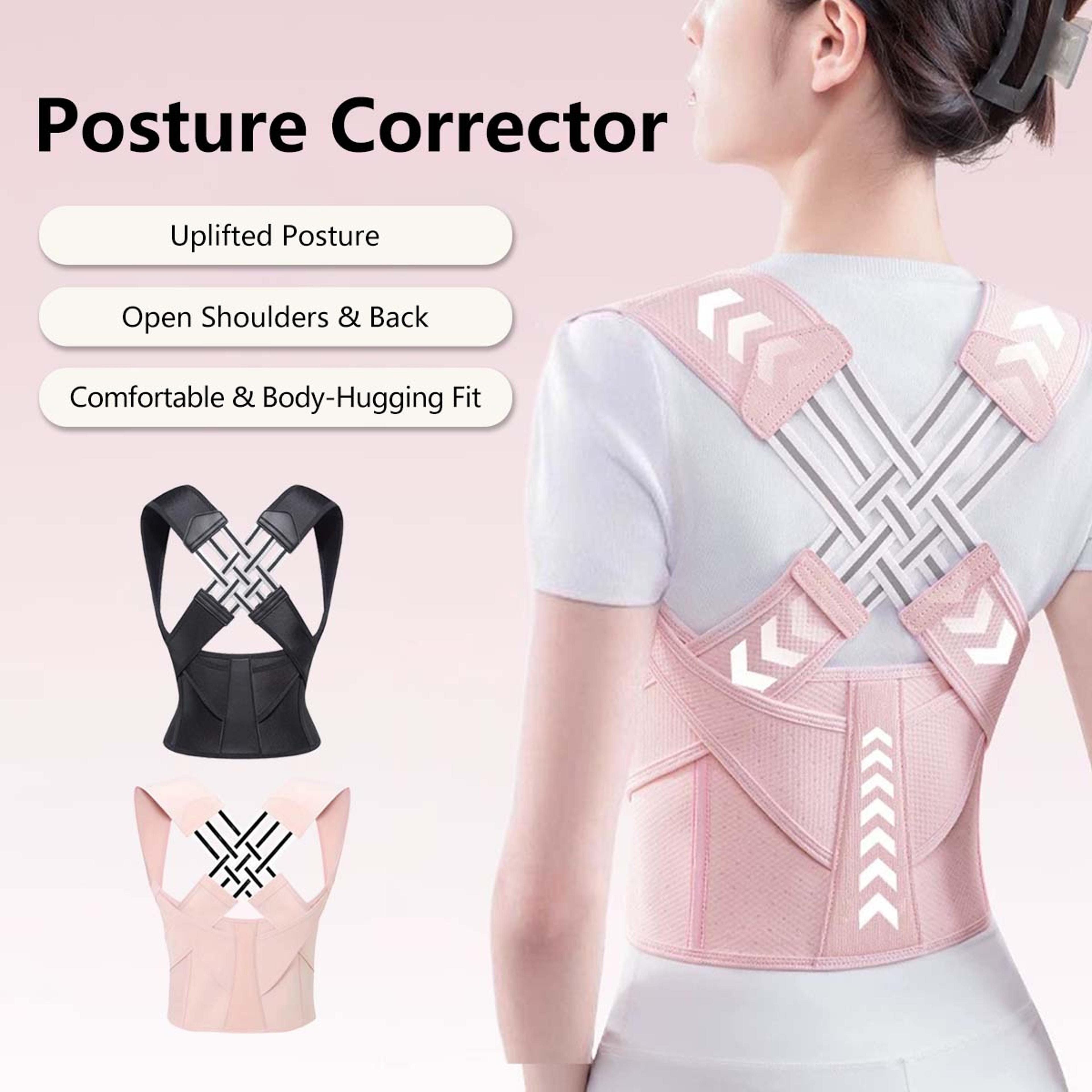 Adjustable Posture Corrector Back Support Belt  Improve Spine Alignment  Abdominal Waist Correction 1