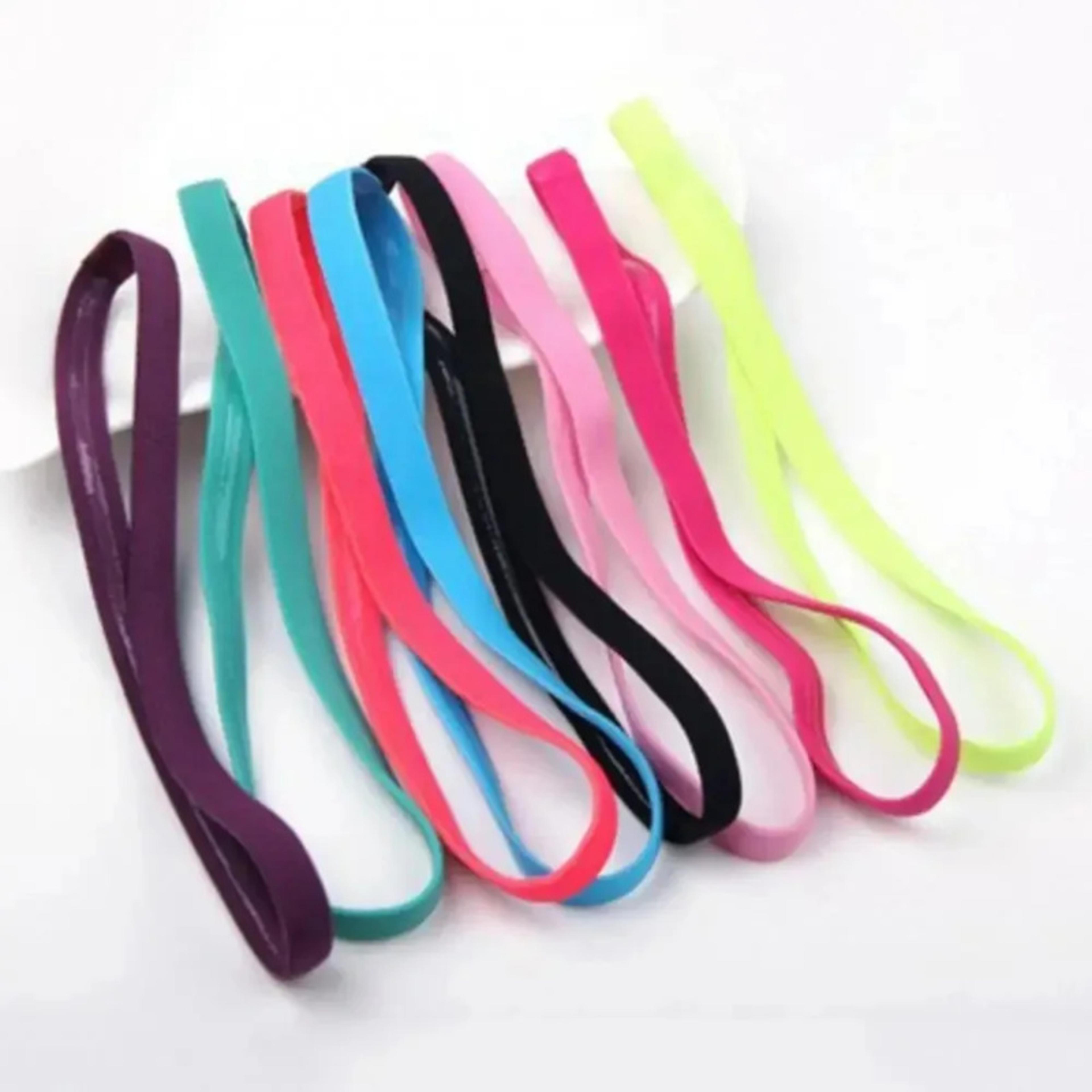 AntiSlip Yoga Headbands For Women  Men  Elastic Sports Sweatbands For Running  Football 2