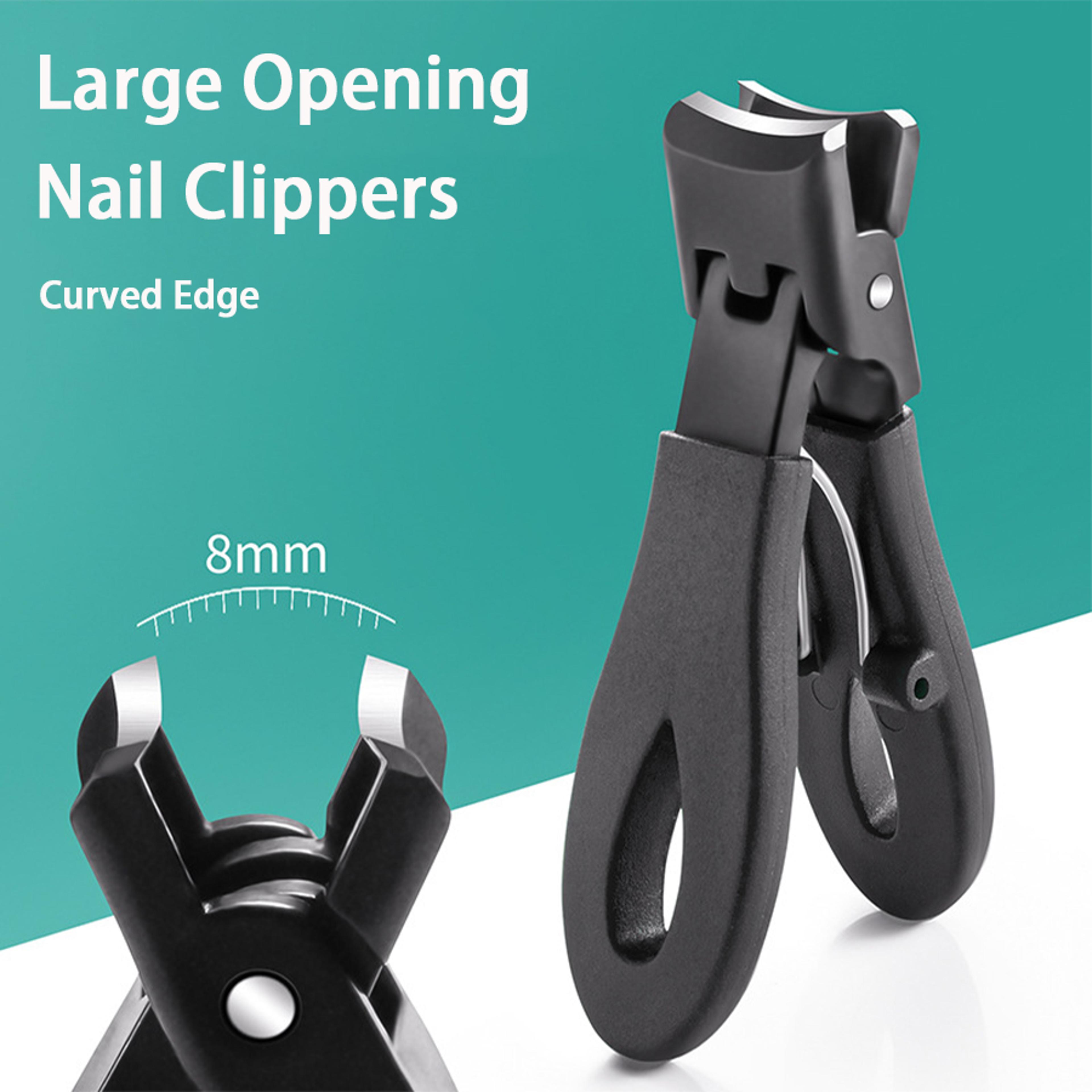 Portable UltraSharp Stainless Steel Nail Clippers For Thick Nails 4
