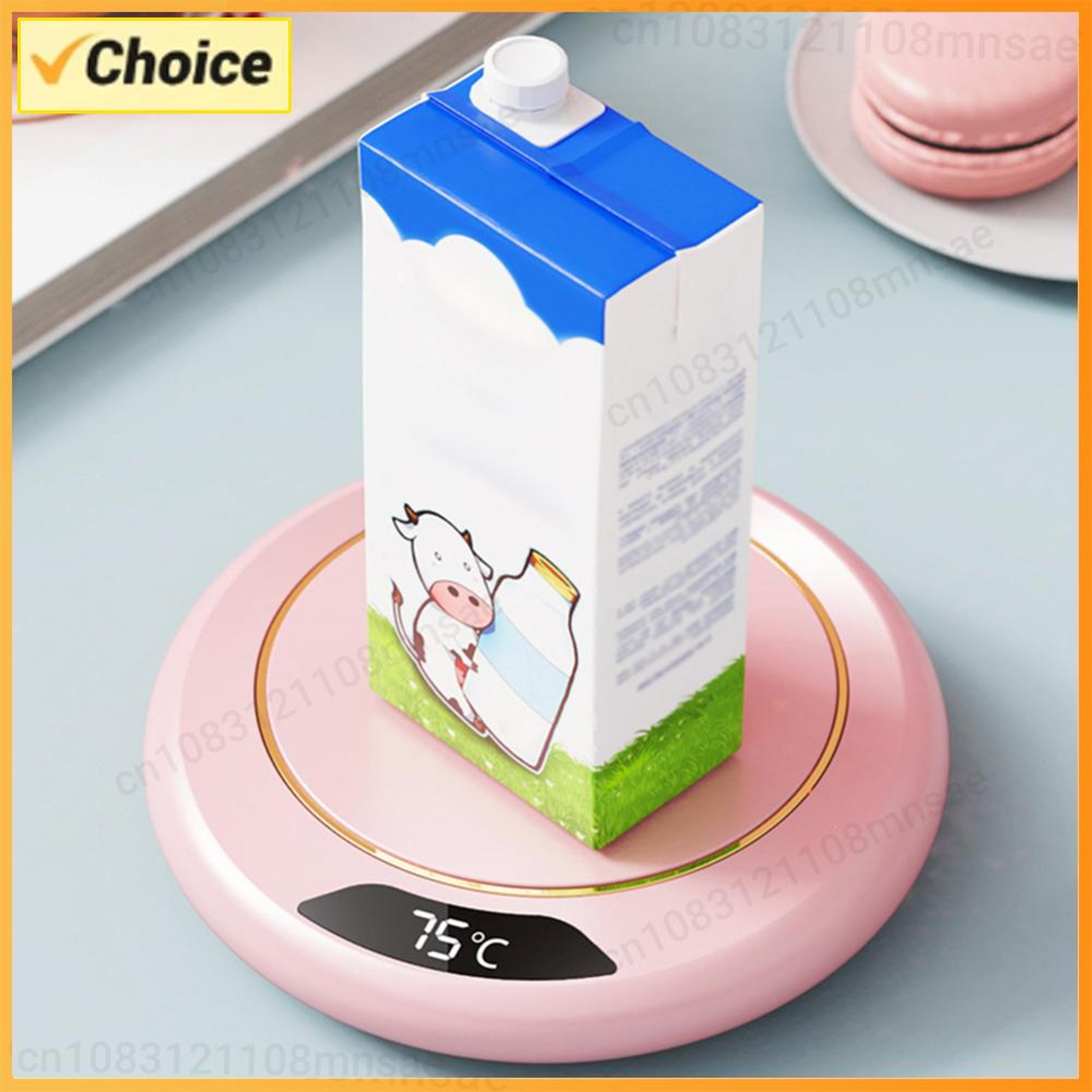 usb heating coaster with speed adjustment constant temperature warmer for coffee mugs, milk tea, & water cups