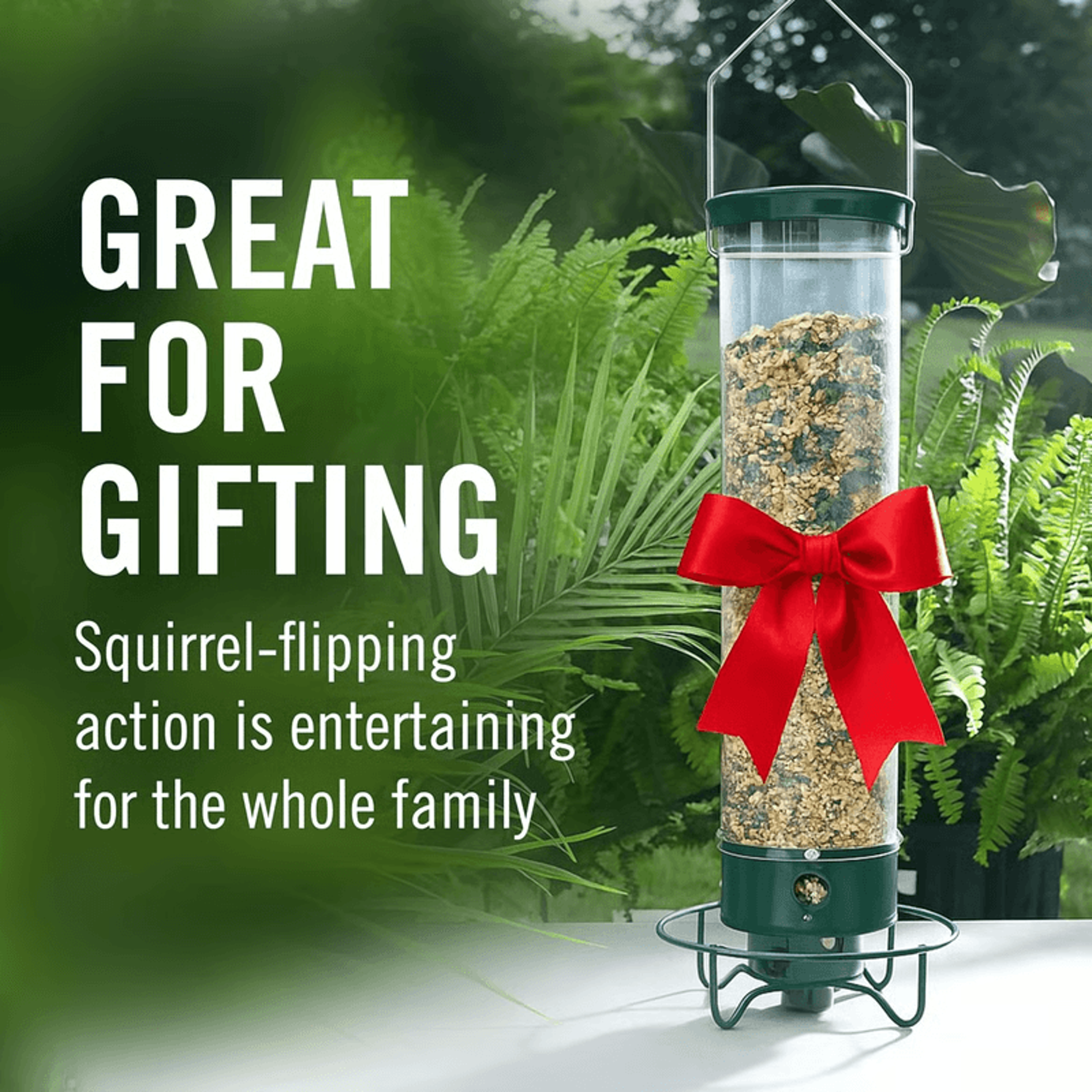 Wrought Iron Hanging Hummingbird Feeder SquirrelProof Bird Feeder For Outdoor Garden 6