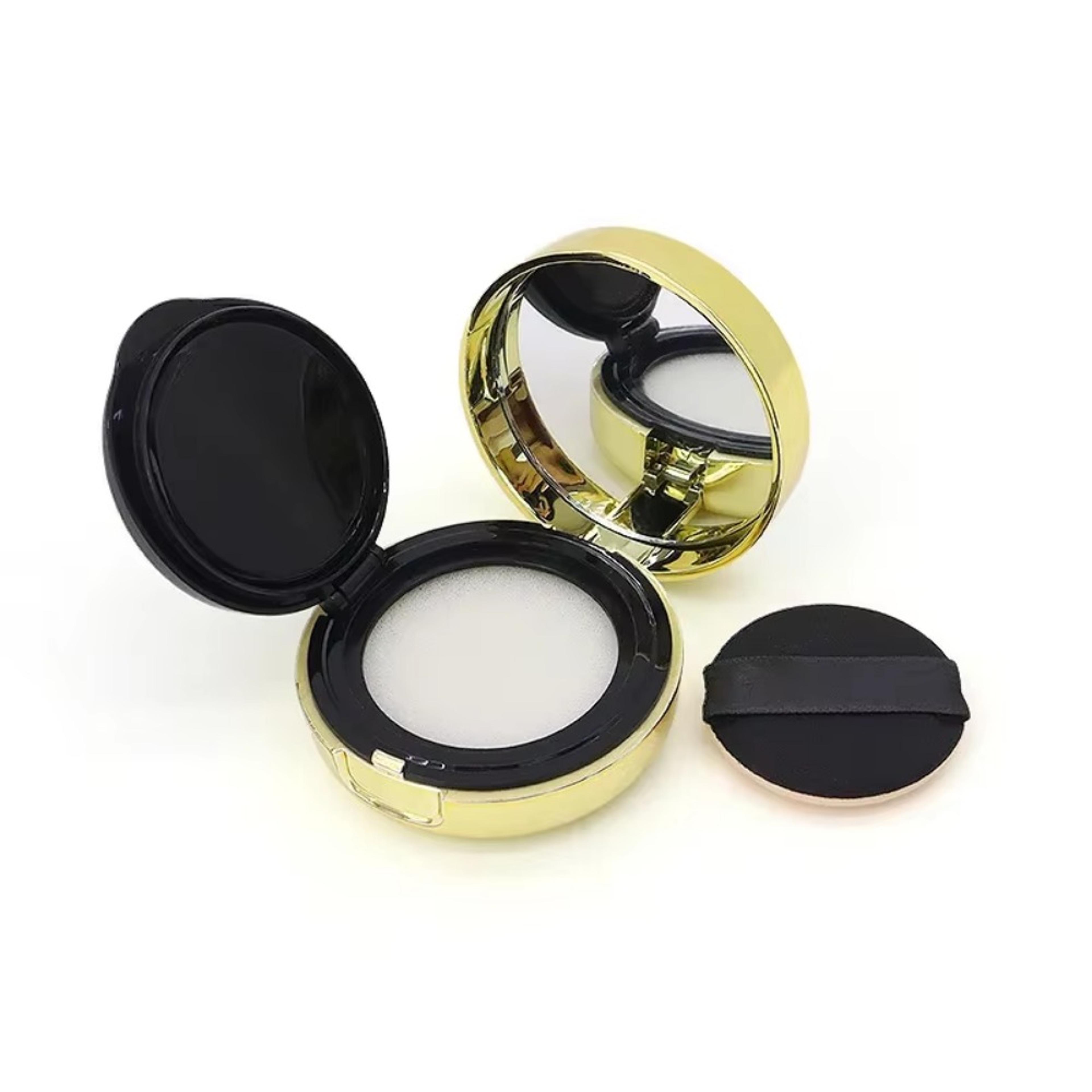 Air Cushion Foundation Mini Puff Box With Mirror And Sponge  Portable Cosmetic Case For BB Cream 4