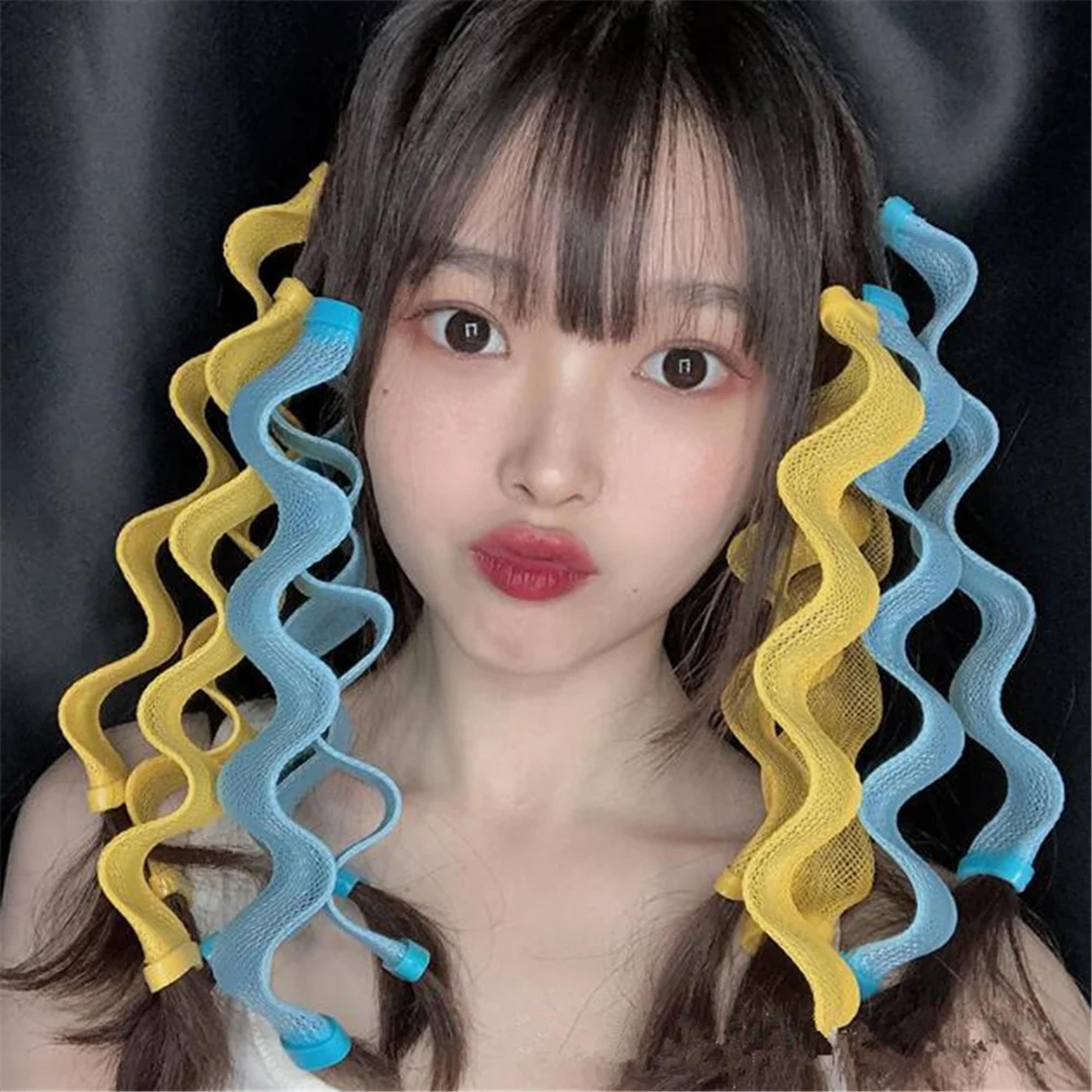 Heatless Hair Curlers  No Heat Curling Rod Roller Sticks For Soft Curls And Waves 1