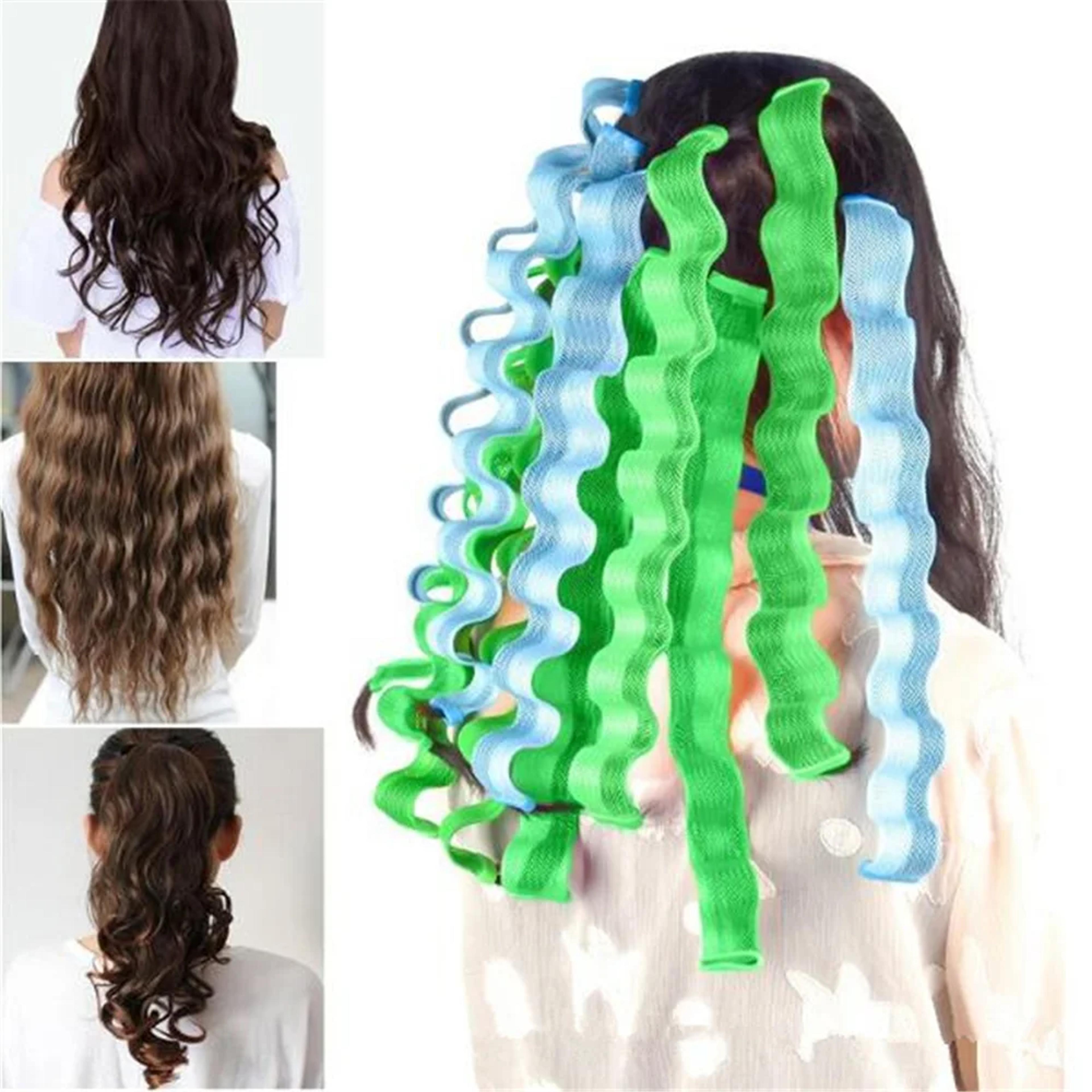 Heatless Hair Curlers  No Heat Curling Rod Roller Sticks For Soft Curls And Waves 3