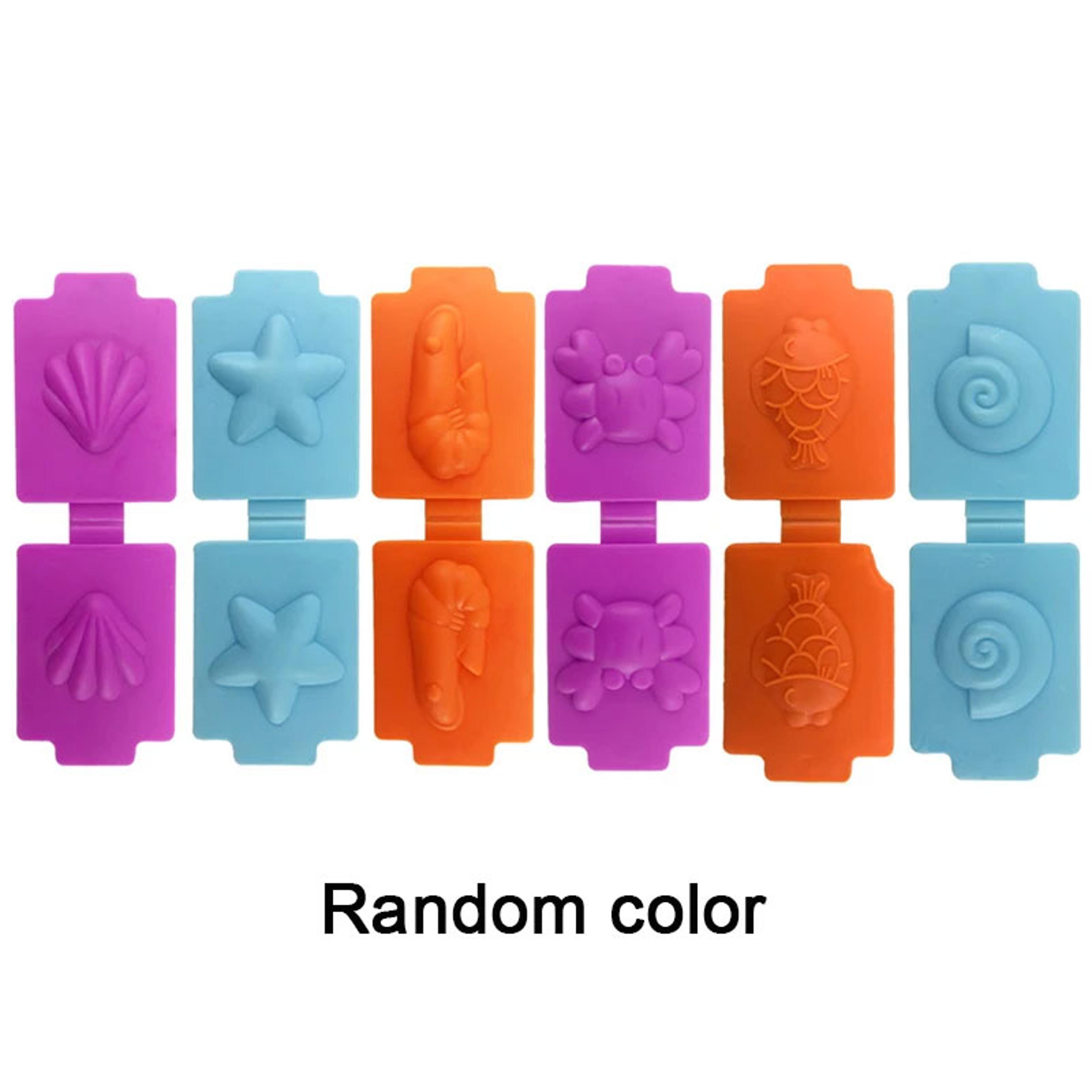 Play Dough Accessories Set For Kids  Molds Cutters Rolling Pins  Clay Tools 7