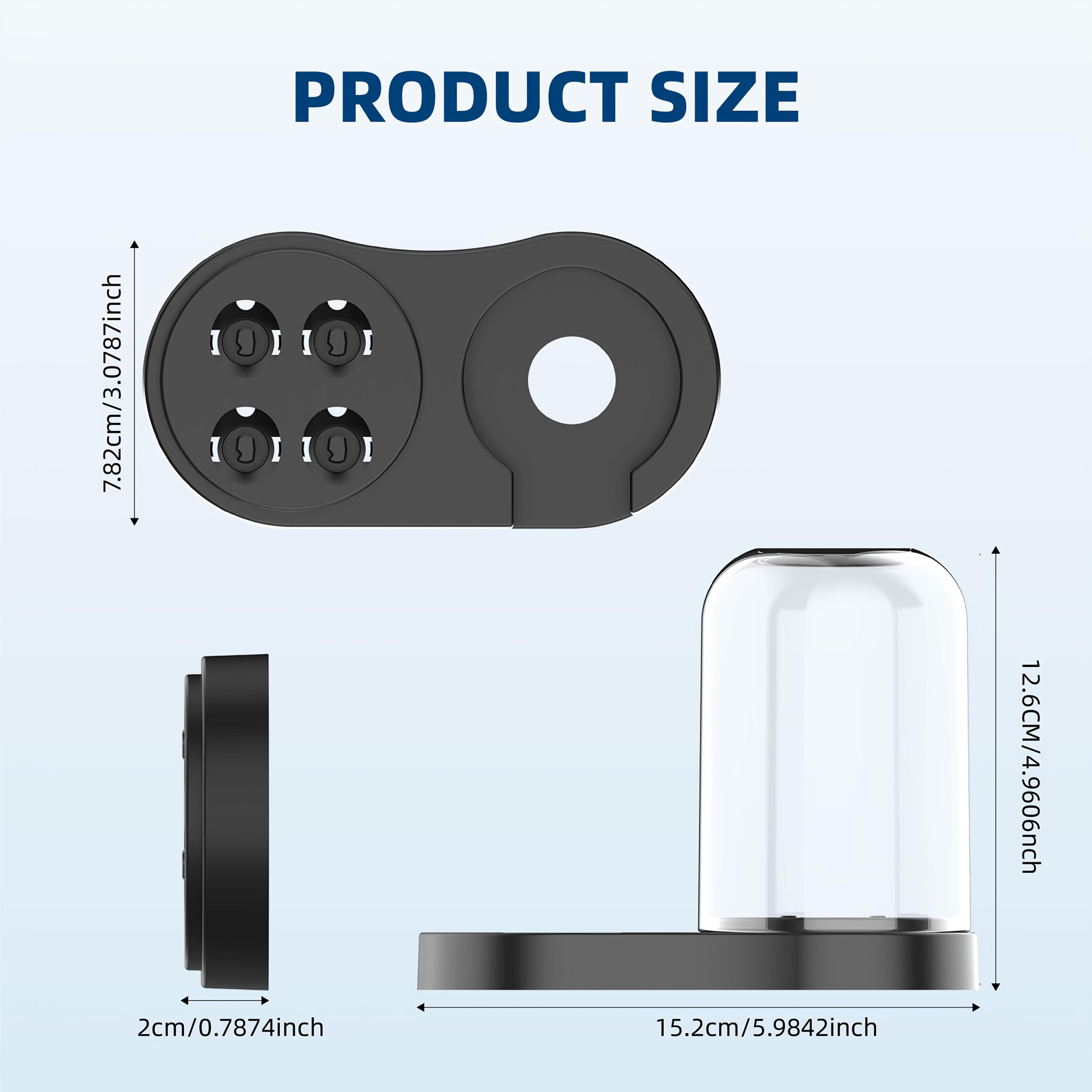 Universal Electric Toothbrush Holder For IOEB Series With Induction Charger And Brush Head Placemen 4