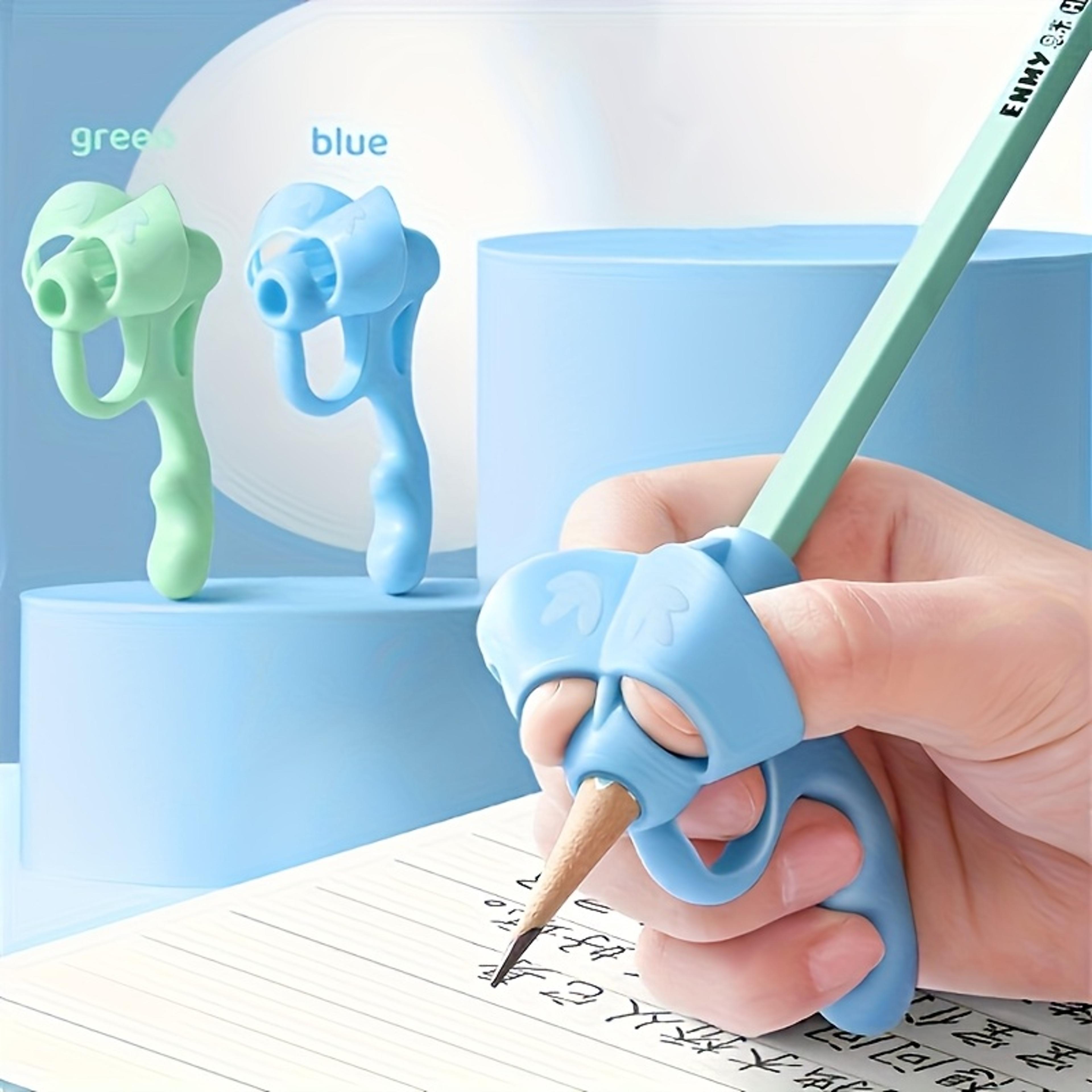 Ergonomic Silicone Pen Grip Correctors  Handwriting Aid With Soft Rubber Pencil Holders For Improve 1