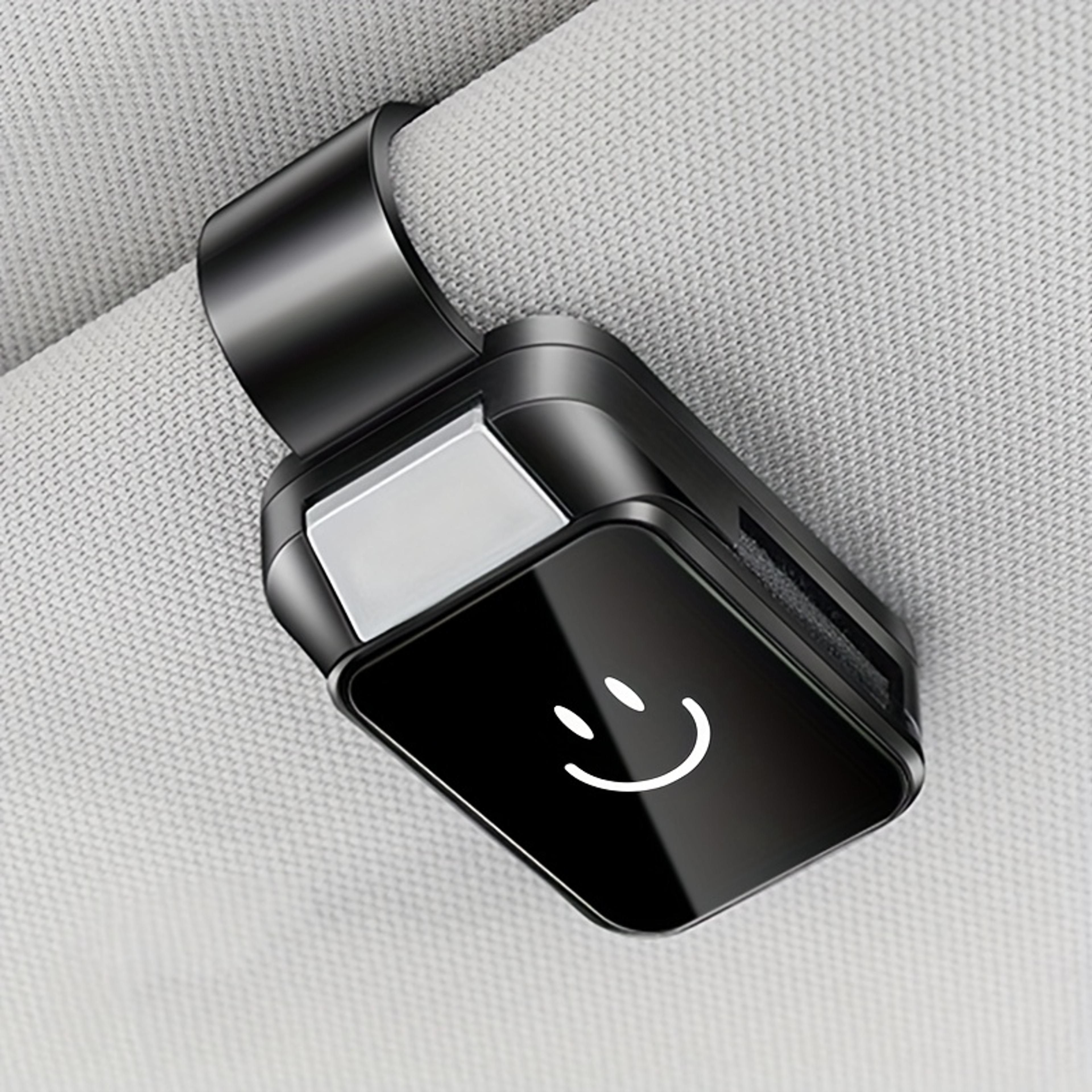 Fashion Car Glasses Holder Clip  Durable ABS Resin For All Vehicle Models Convenient Sun Visor Stor 6