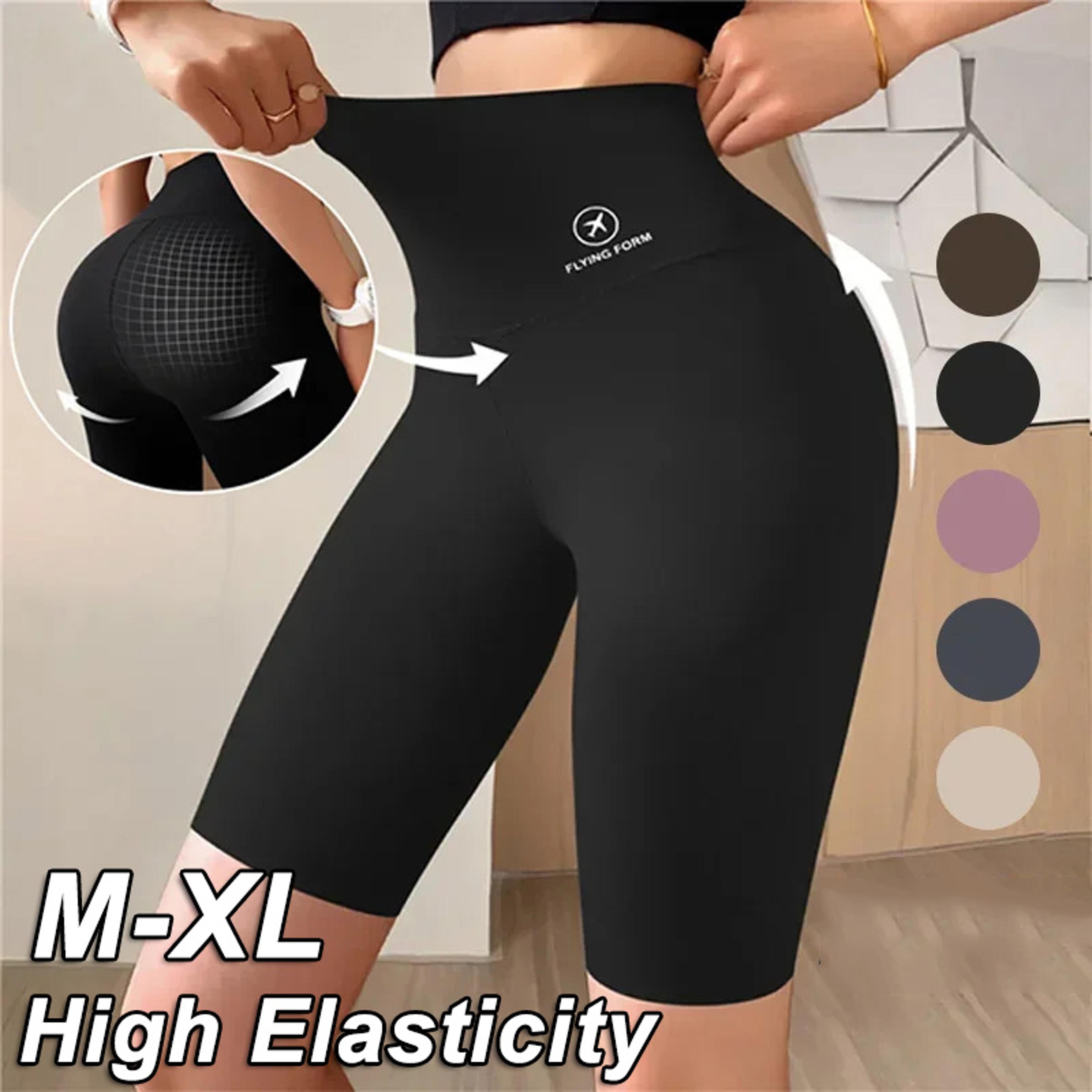 high waist sports shorts for women push up, fitness, cycling, and yoga leggings