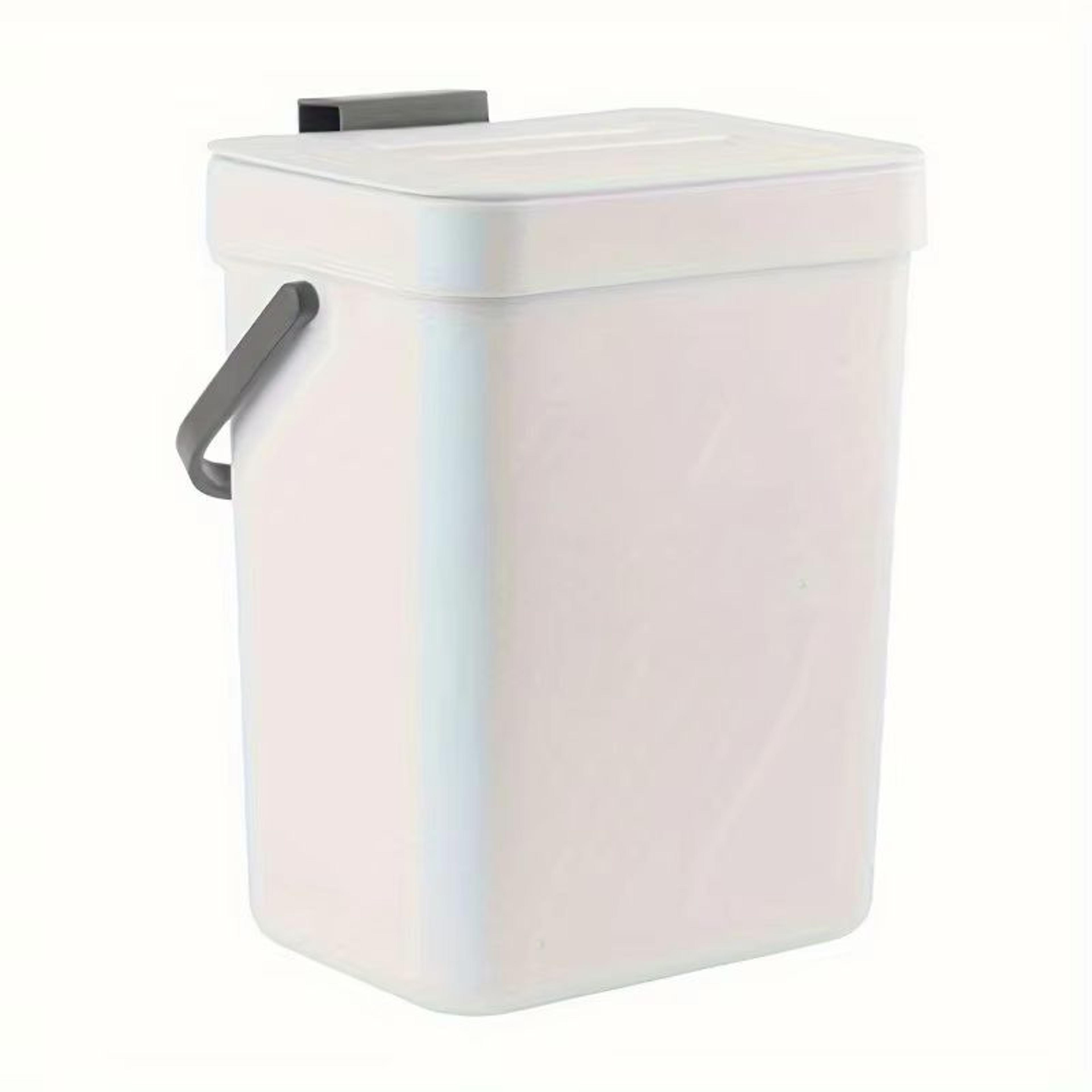 SpaceSaving QuietClose Trash Can Eco Friendly Sealed Bin For Kitchen  Office 5