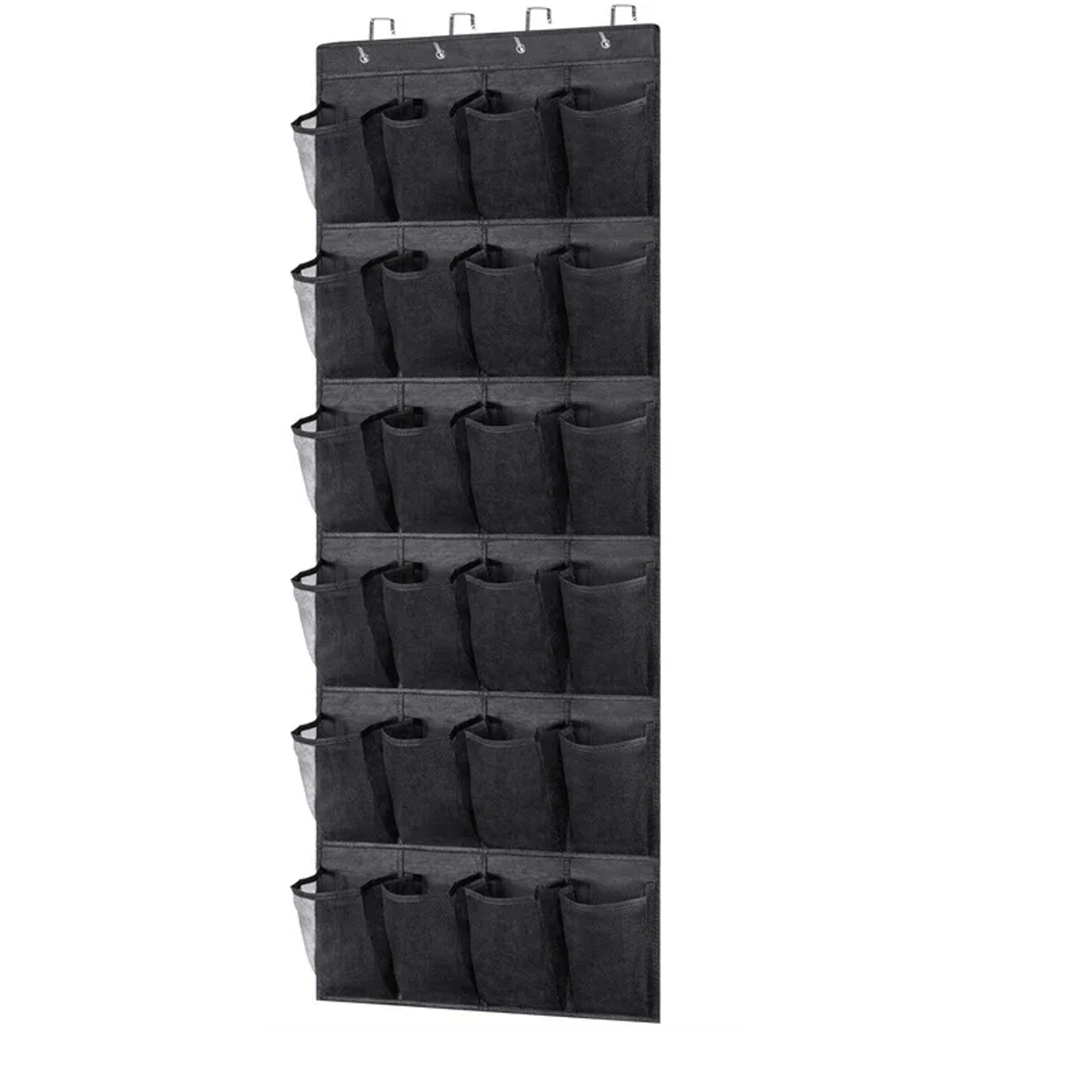 Over The Door Shoe Rack With Mesh Pockets  Convenient Hanging Shoe Organizer For Closets 7