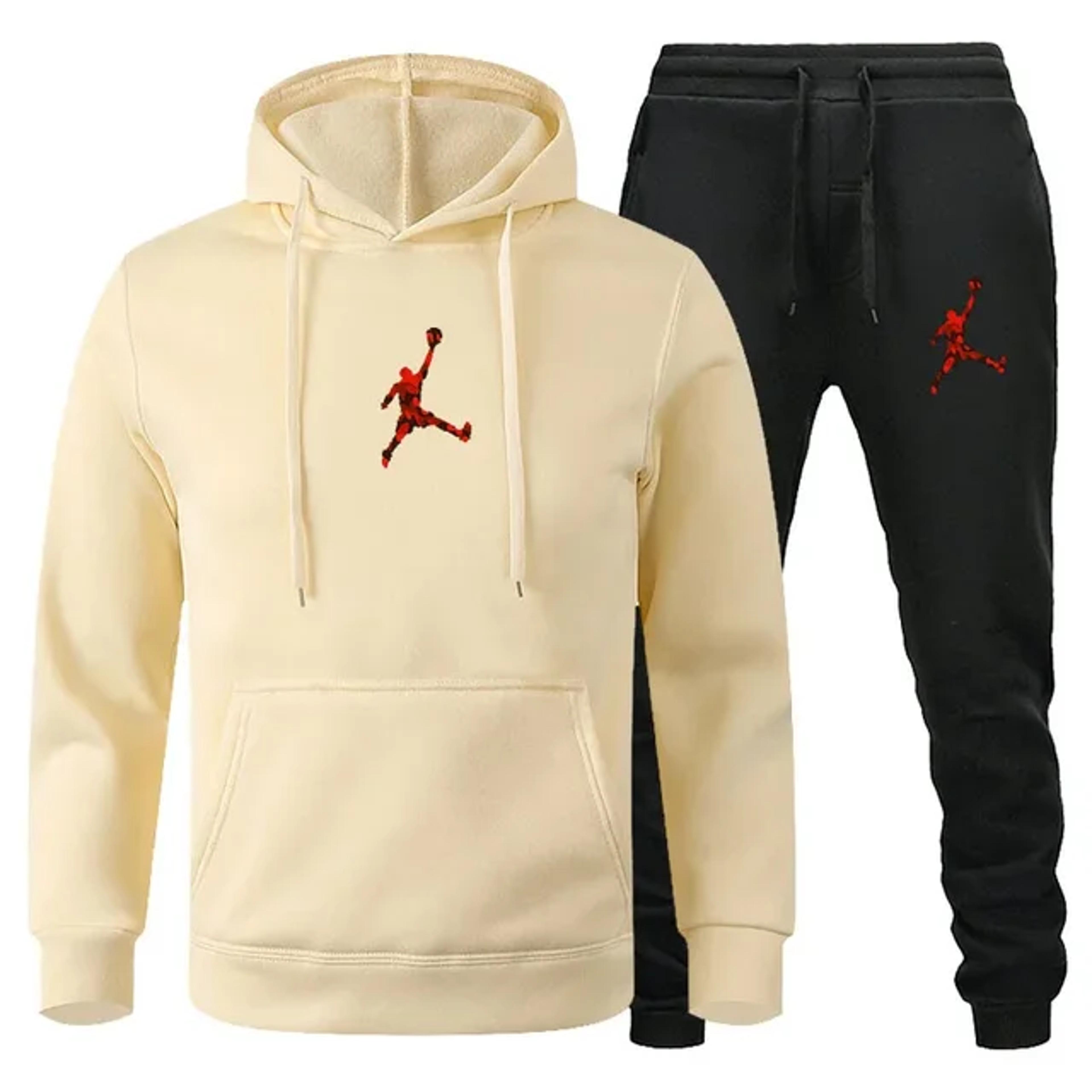 Fashionable AutumnWinter Mens Jogging Fitness Set LongSleeve Sweatshirt  Casual Pants Set 6