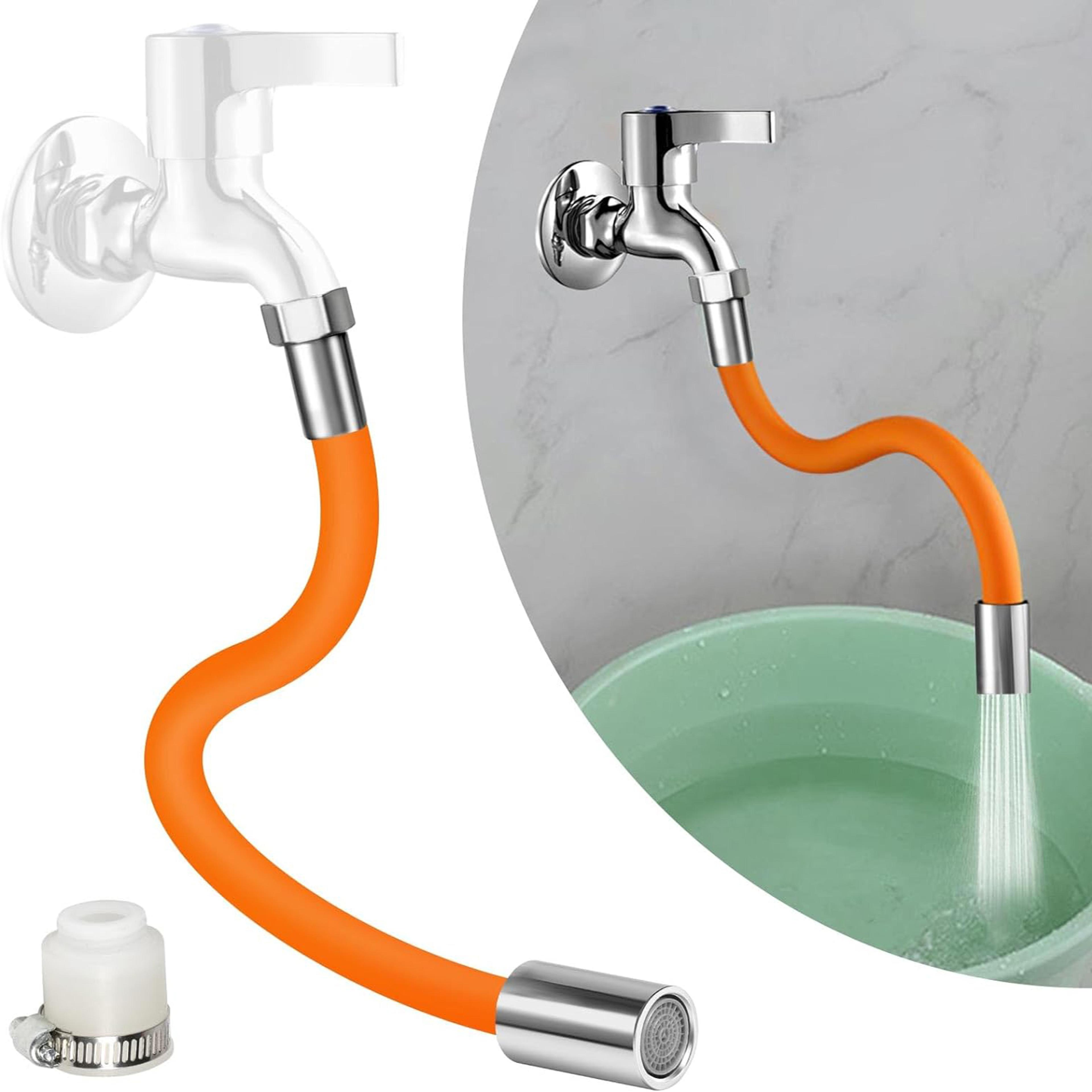 universal faucet extension pipe flexible anti splash faucet extender for kitchen and bathroom sinks